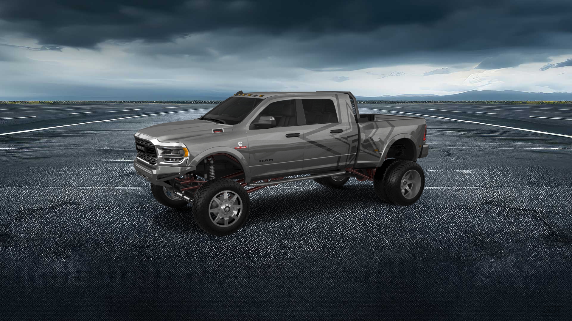 Dodge Ram 3500 4 Door pickup truck 2020 tuning