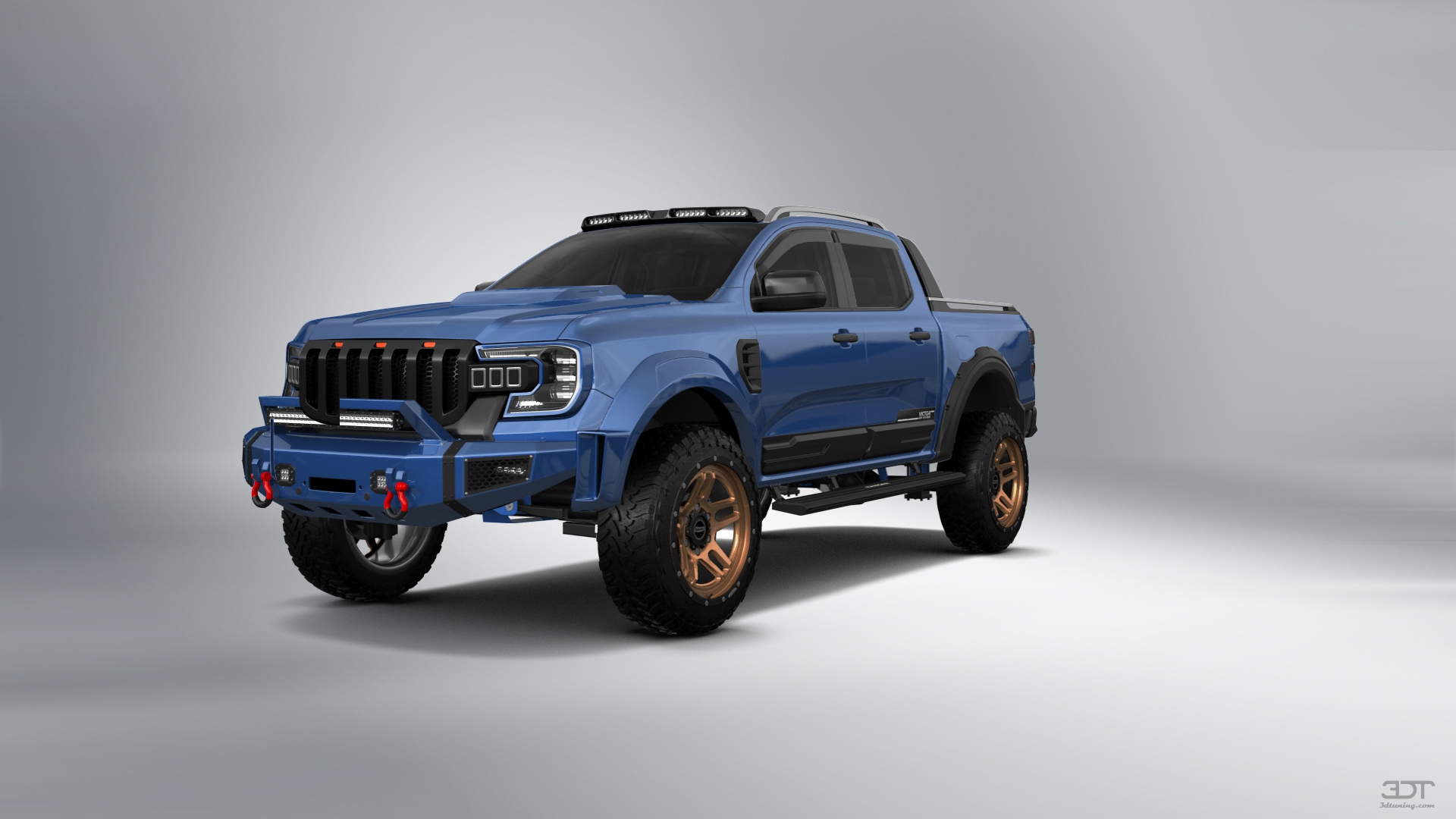 Ford Ranger 4 Door pickup truck 2022 tuning