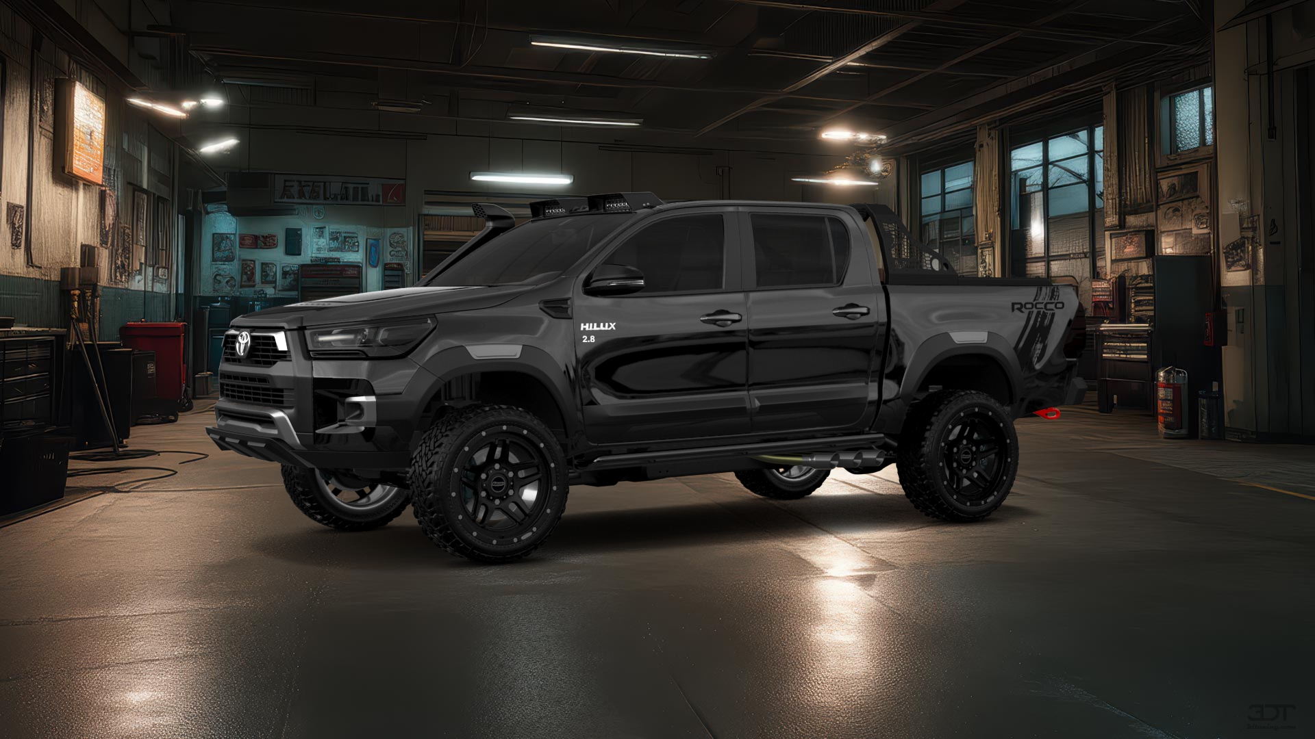 Toyota Hilux Double Cab 4 Door pickup truck 2015