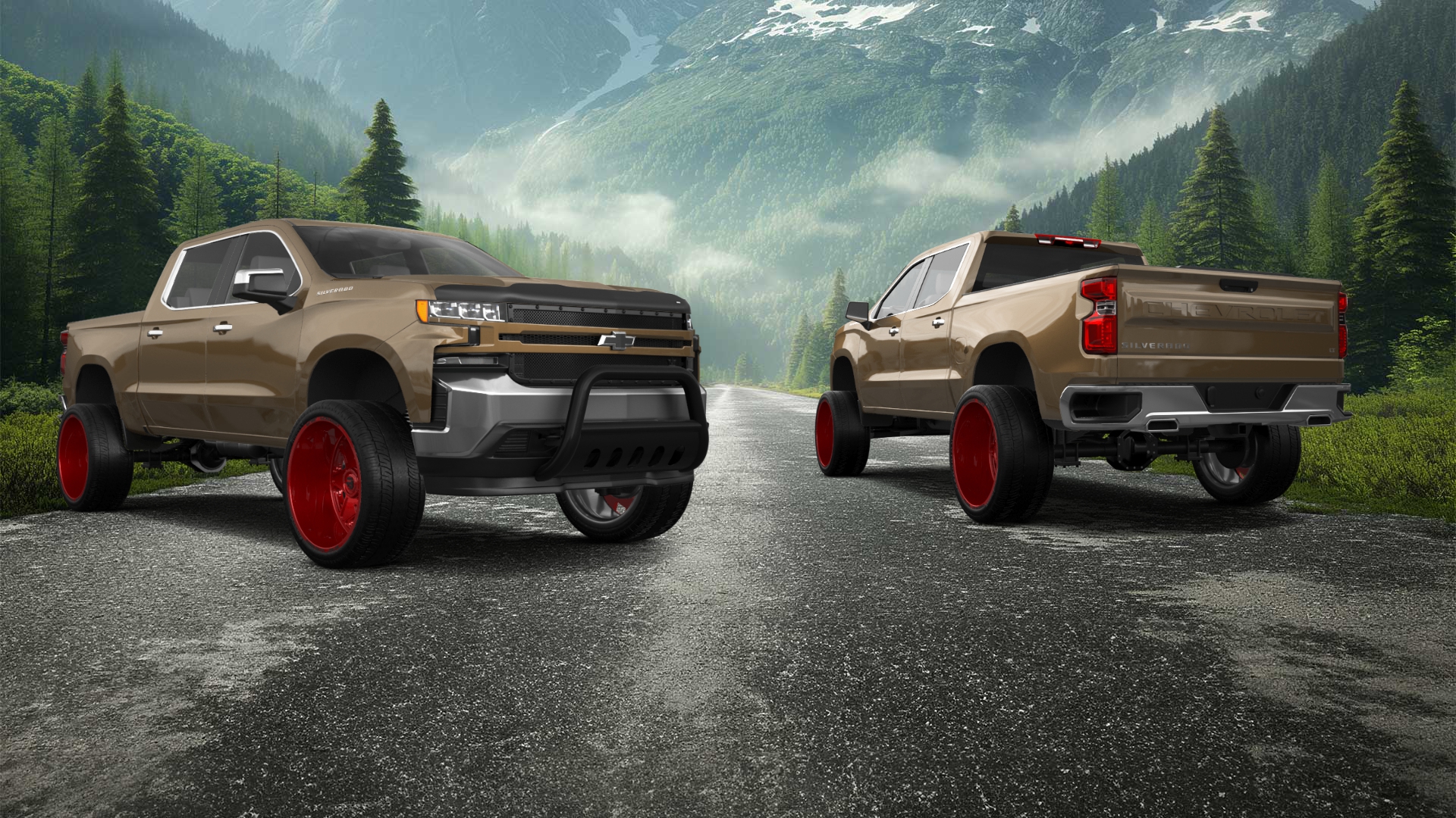 Chevrolet Silverado 1500 4 Door pickup truck 2019