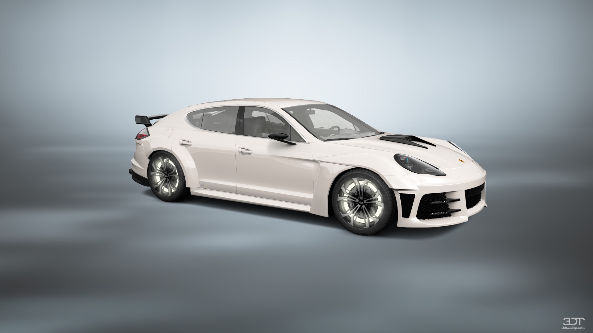 Porsche Panamera 4 door fastback saloon 2011