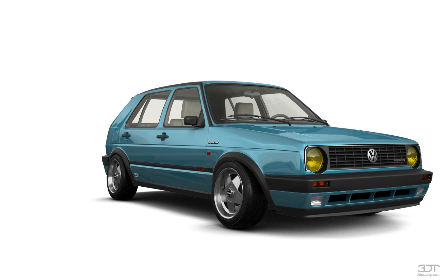 Tuning Volkswagen Golf Mk2 5 Door Hatchback 1983