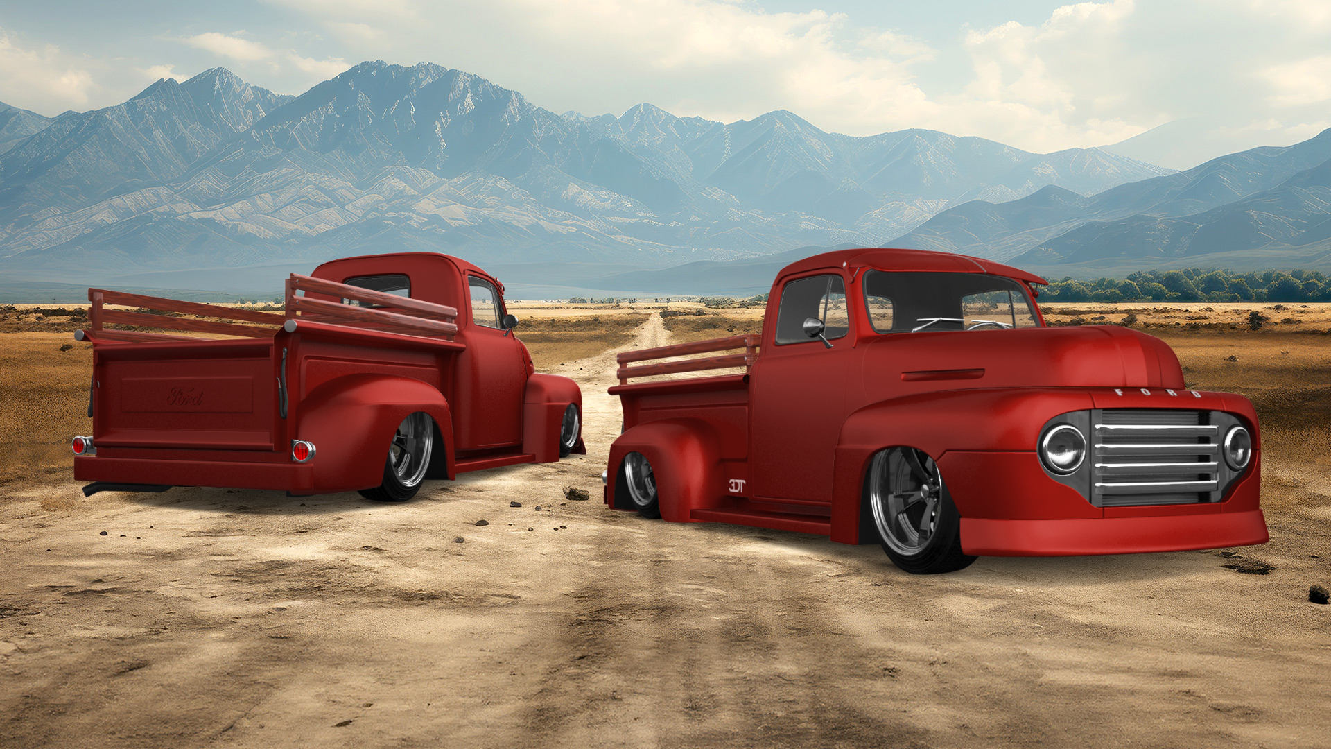 Ford F1 2 Door pickup truck 1949