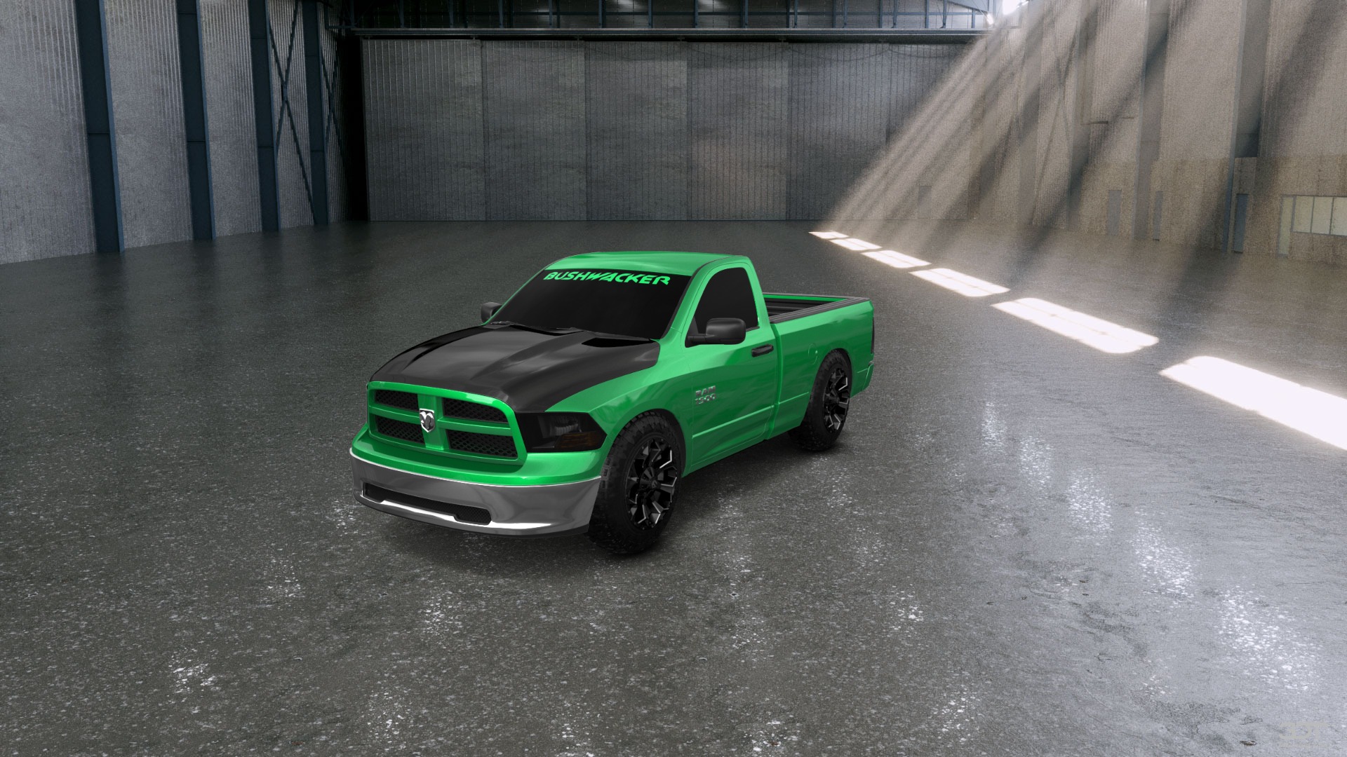 Dodge Ram 1500 6.4' box Regular Cab 2 Door pickup truck 2009
