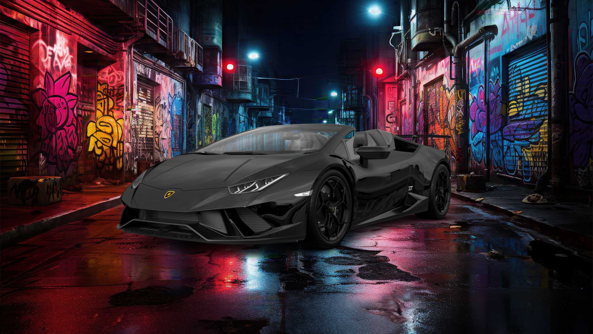 Lamborghini Huracan Spyder 2 Door Convertible 2016