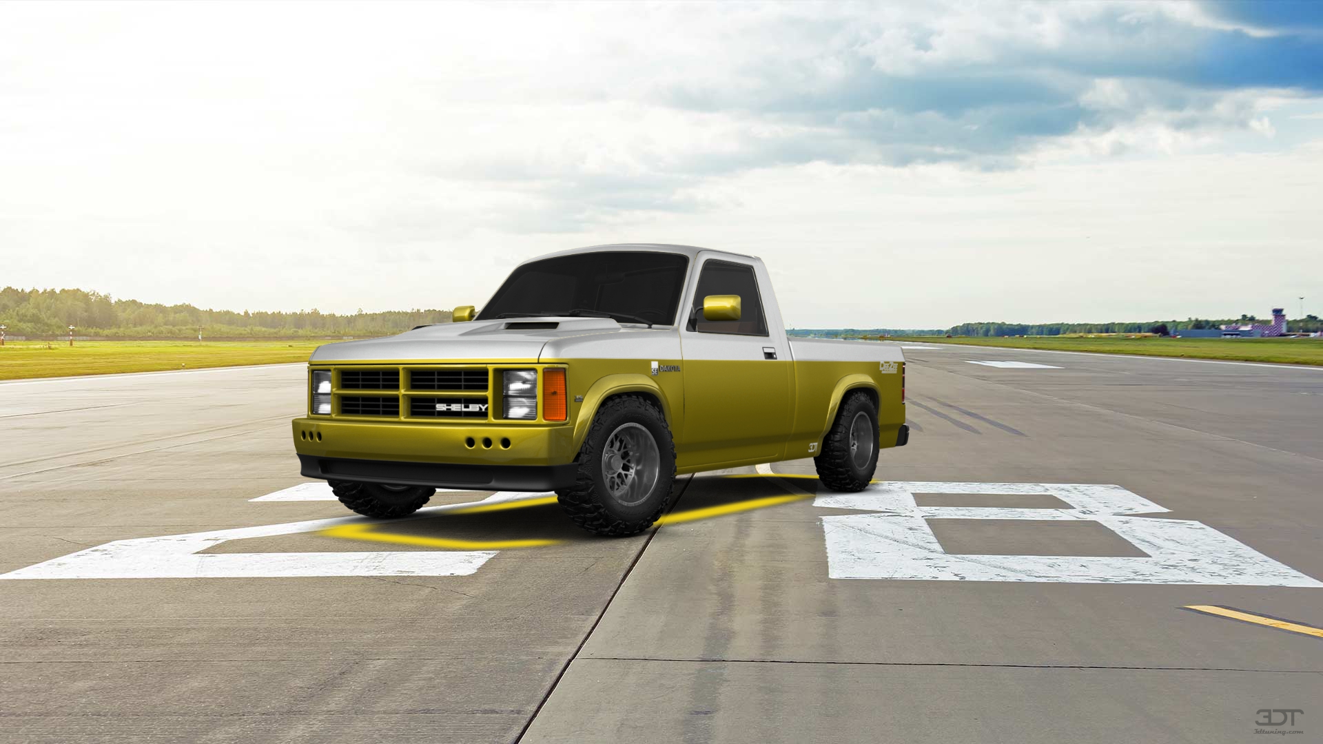 Dodge Dakota Regular Cab 2 Door pickup truck 1987