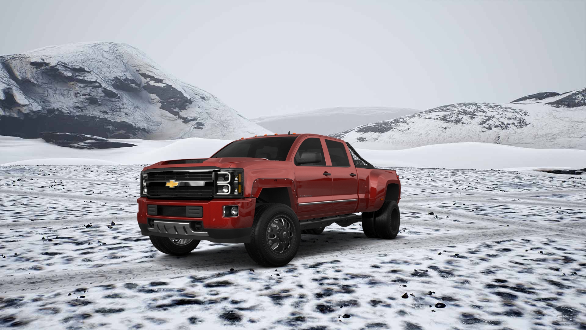 Chevrolet Silverado 3500 4 Door pickup truck 2015