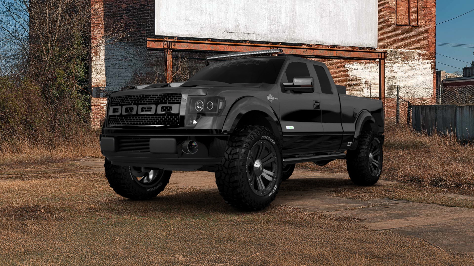 Ford F-150 SuperCab 4 Door pickup truck 2009 tuning