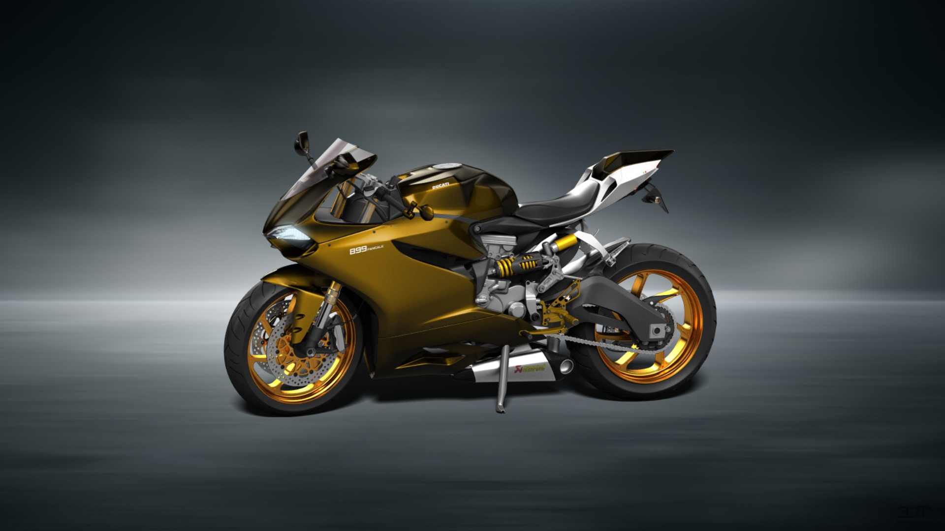 Ducati 899 Panigale Sport Bike 2015 tuning