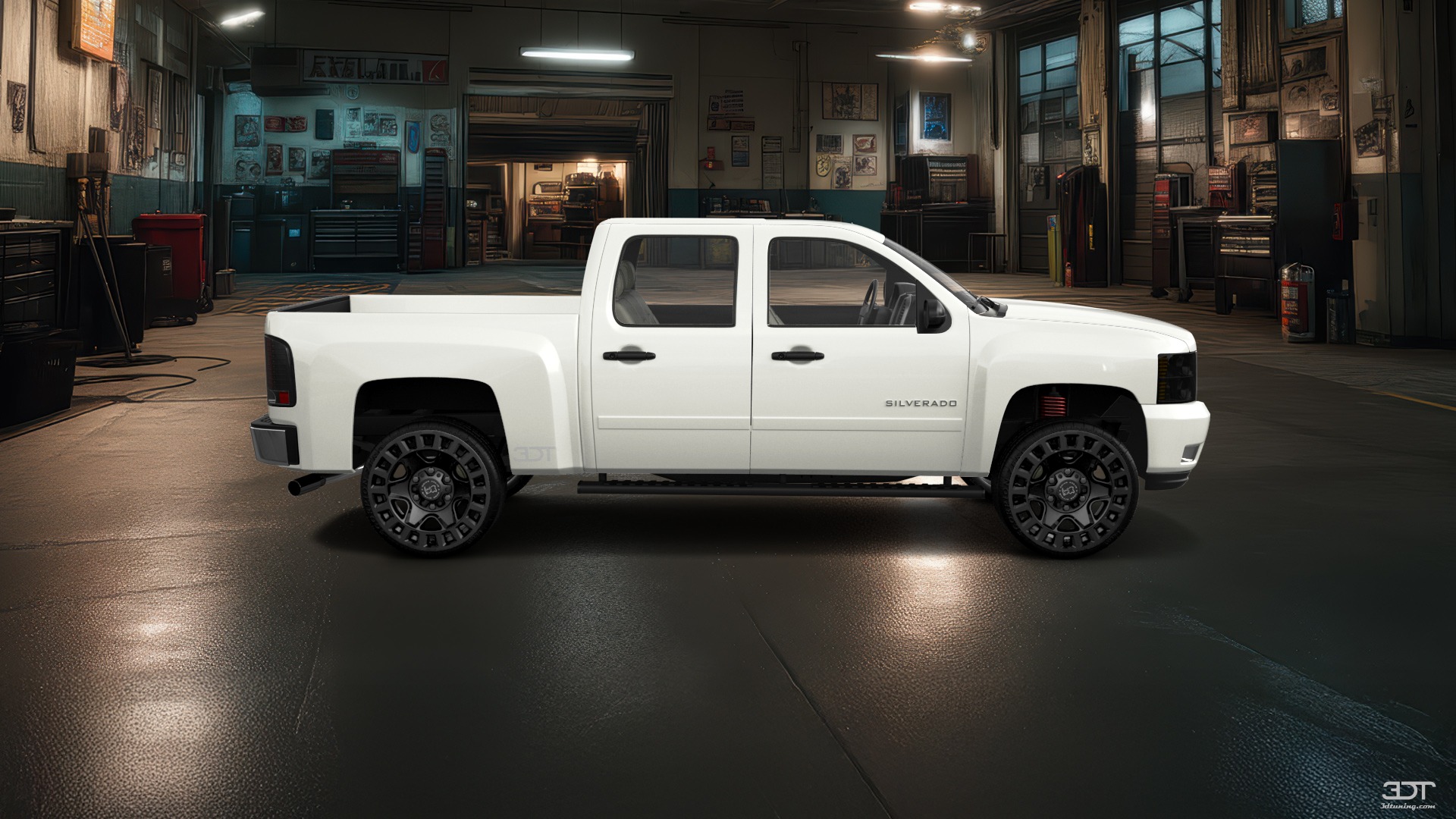 Chevrolet Silverado 1500 Crew Cab 4 Door pickup truck 2007 tuning