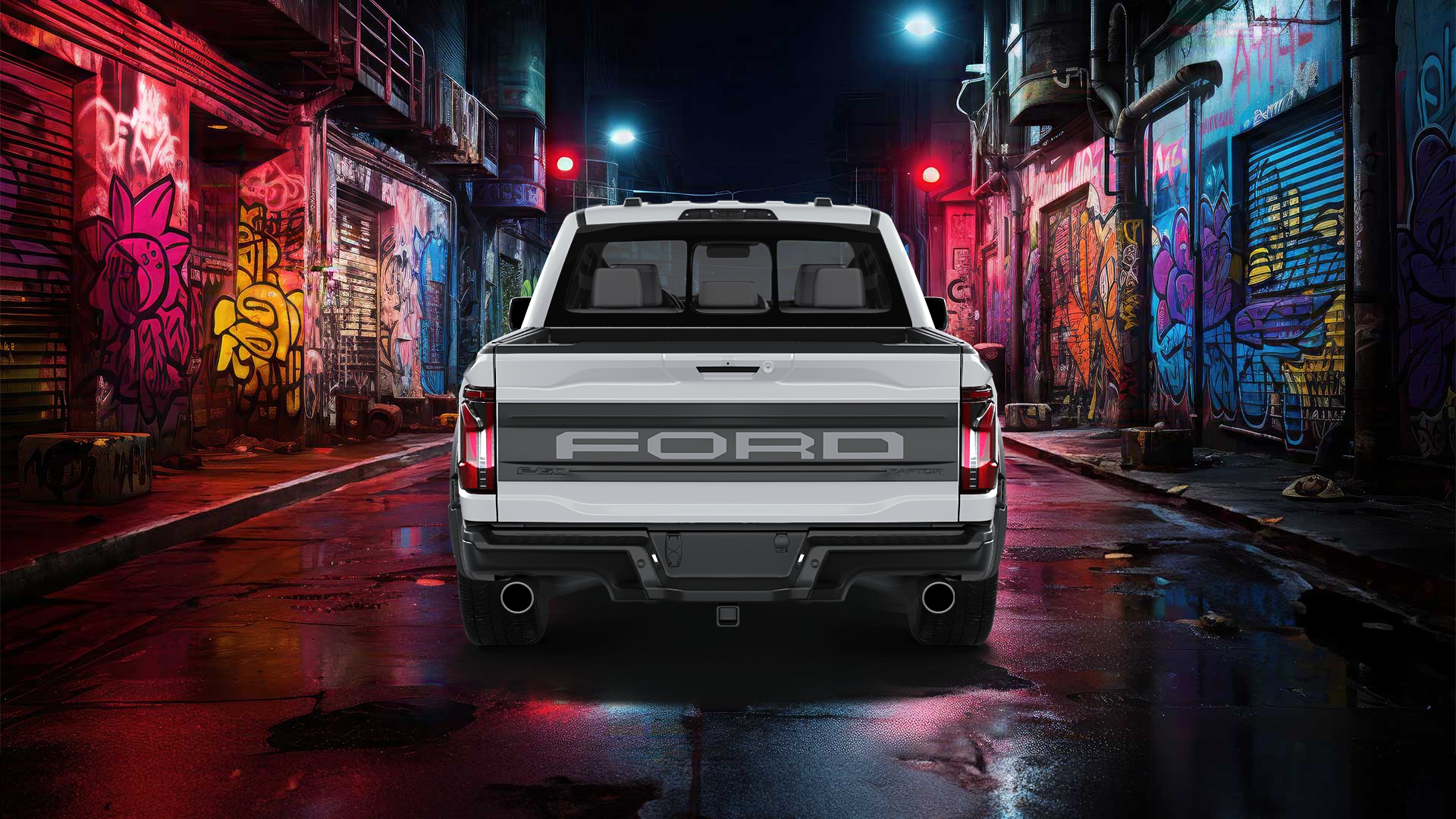 Ford F-150 Raptor 4 Door pickup truck 2024 Images