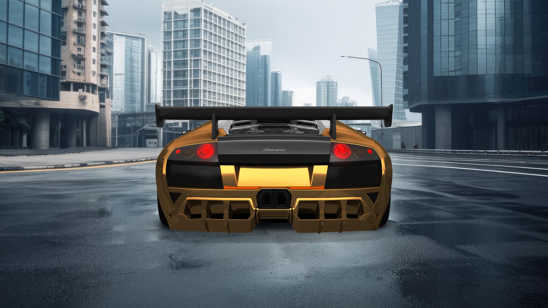 Lamborghini Murcielago 2 Door Coupe 2001 tuning