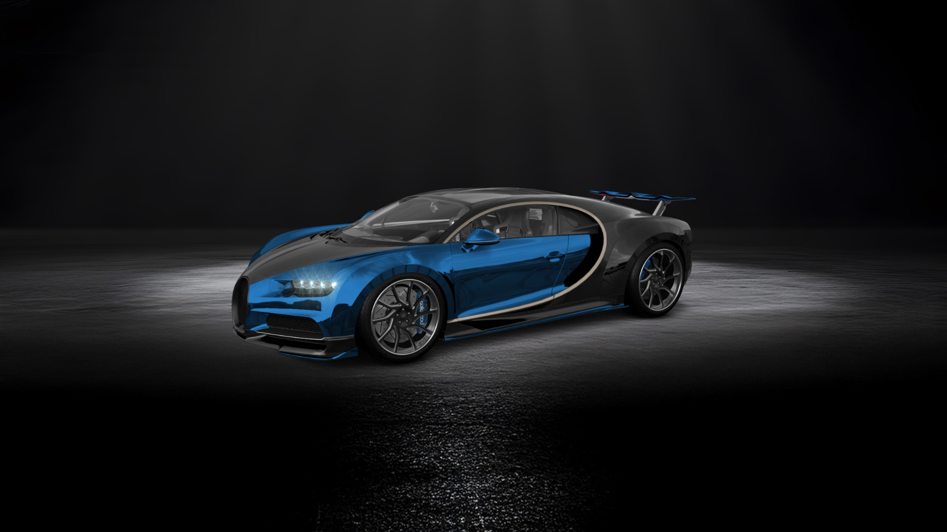 Bugatti Chiron 2 Door Coupe 2016 tuning