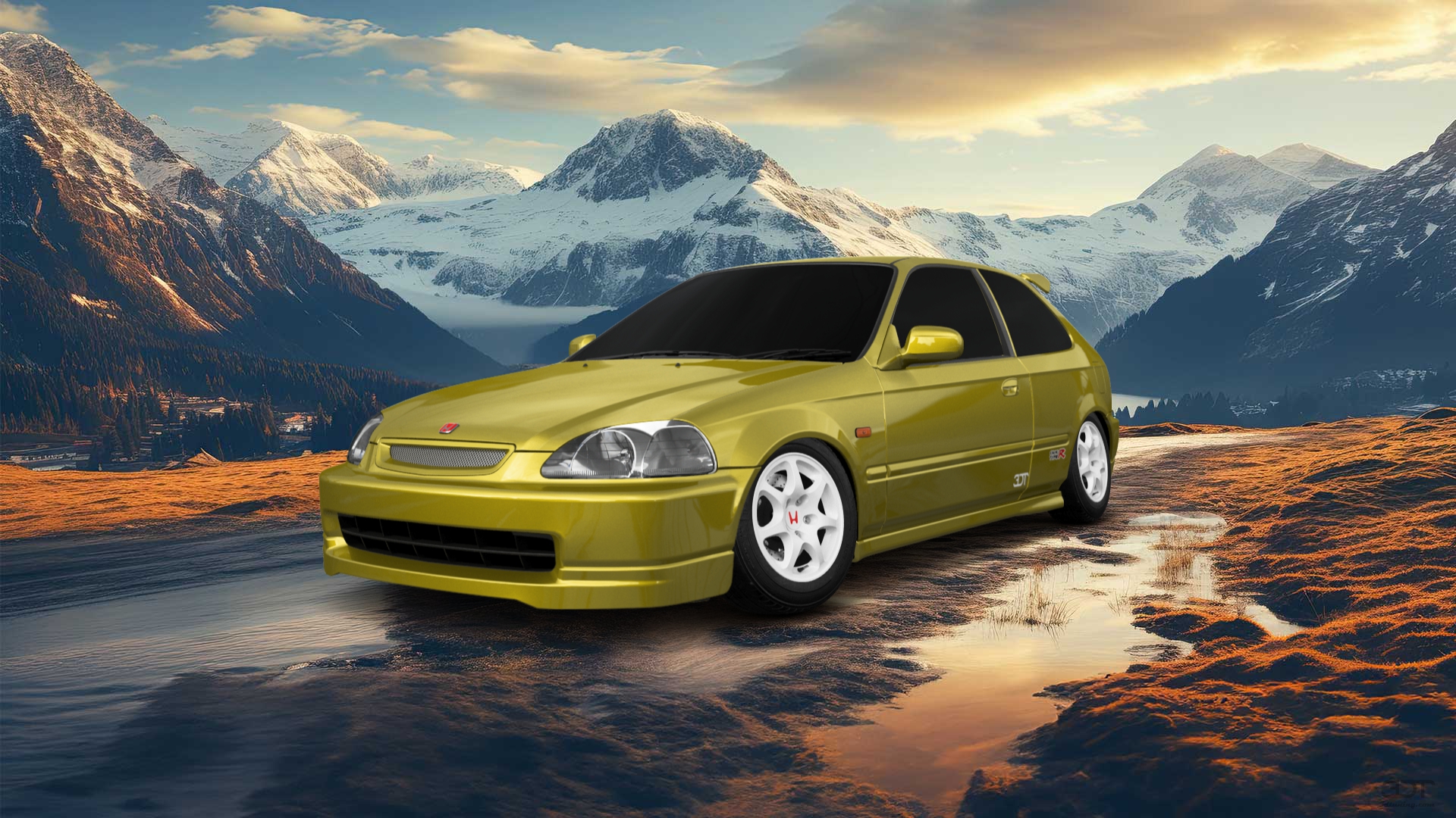 Honda Civic 3 Door Hatchback 1997 tuning