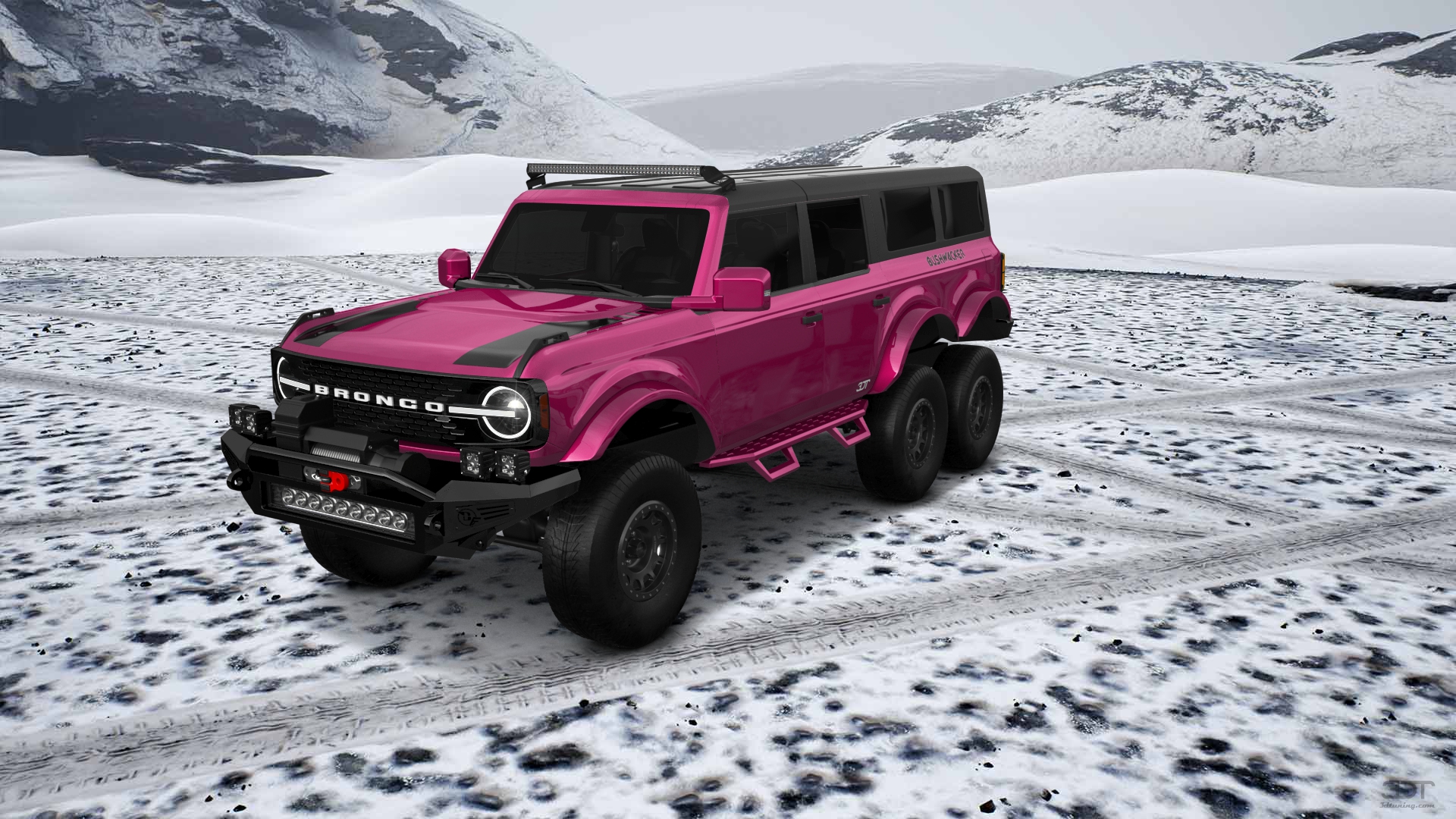 Ford Bronco 6X6 4 Door pickup truck 2021