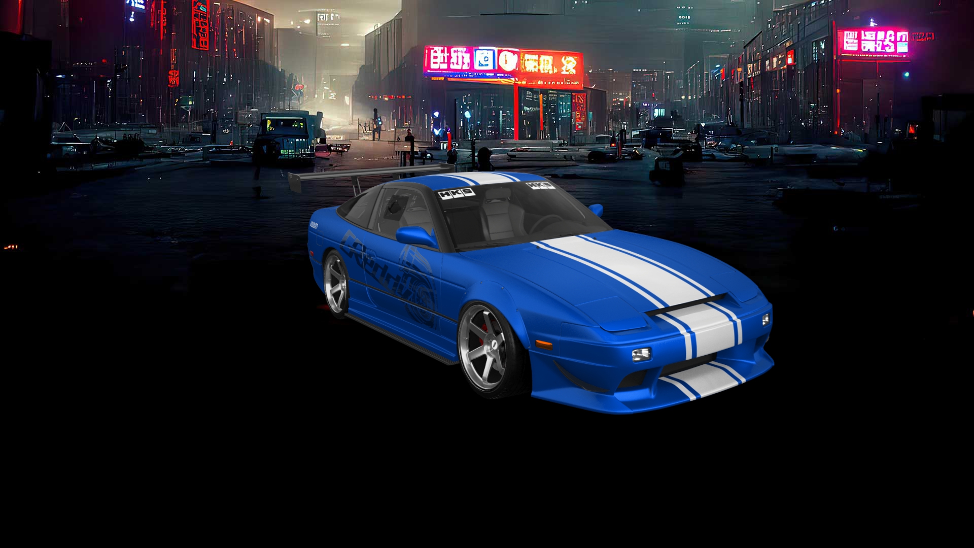 Nissan 240SX 3 Door Hatchback 1989 tuning