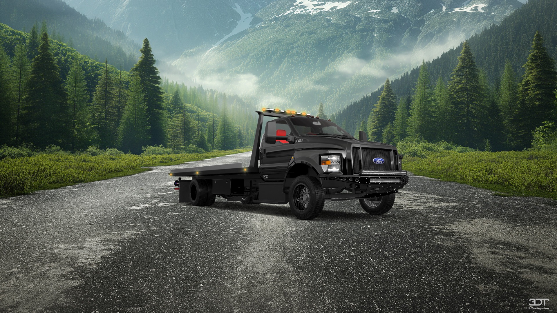 Ford F-650 Tow Truck Pickup 2016