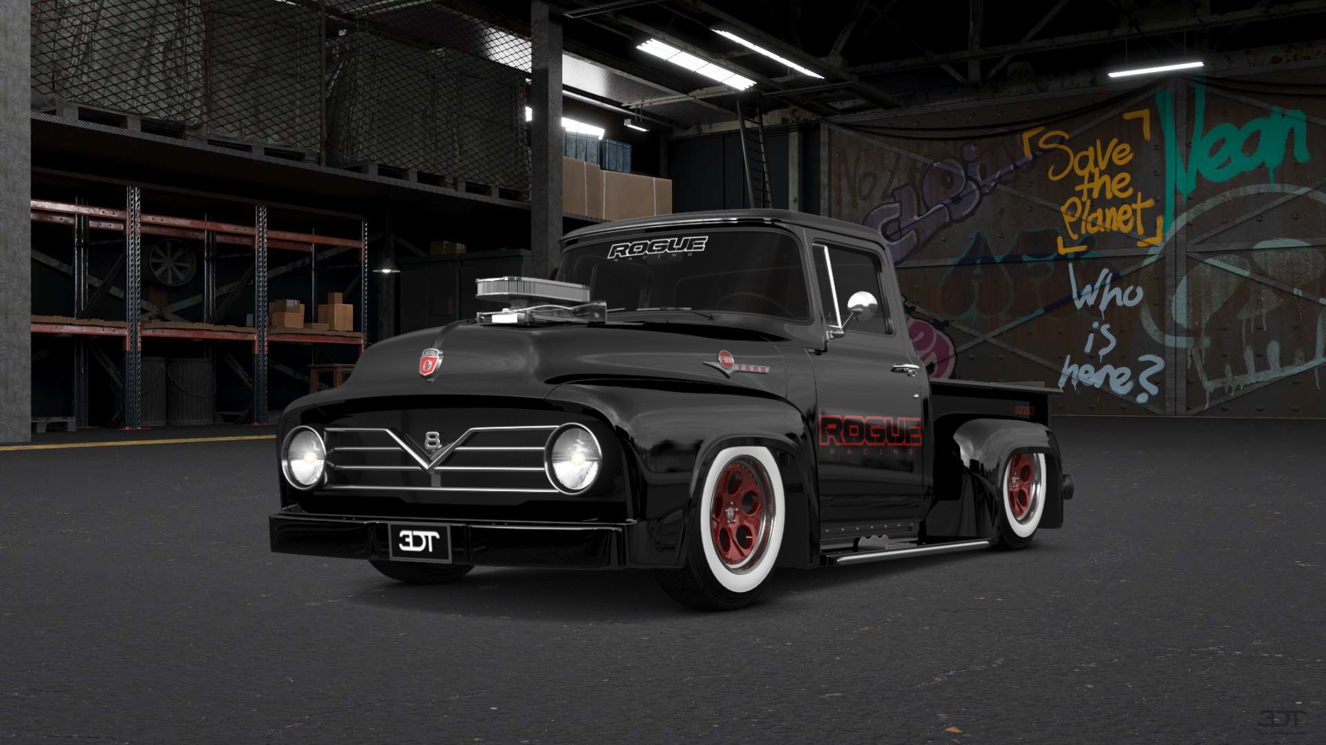 Ford F-100 2 Door truck 1956