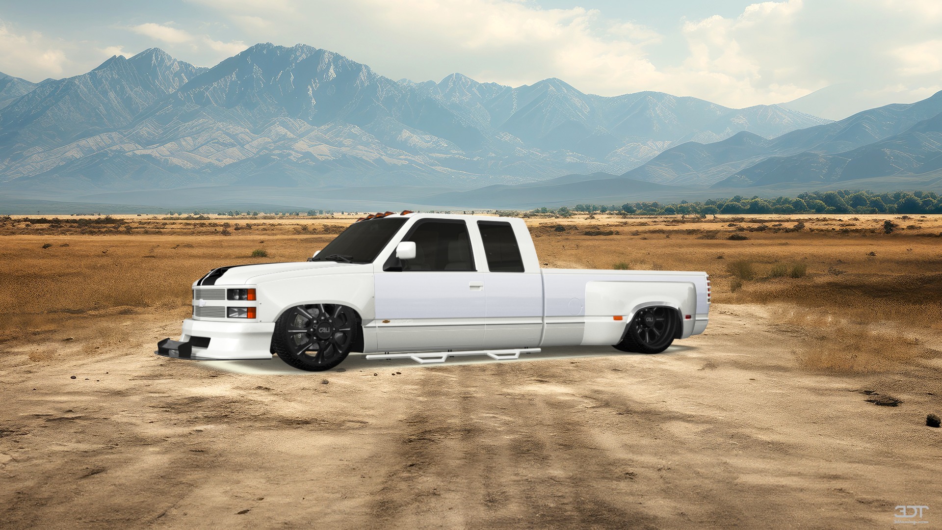 Chevrolet K3500 Extended Cab Pickup Truck 1988