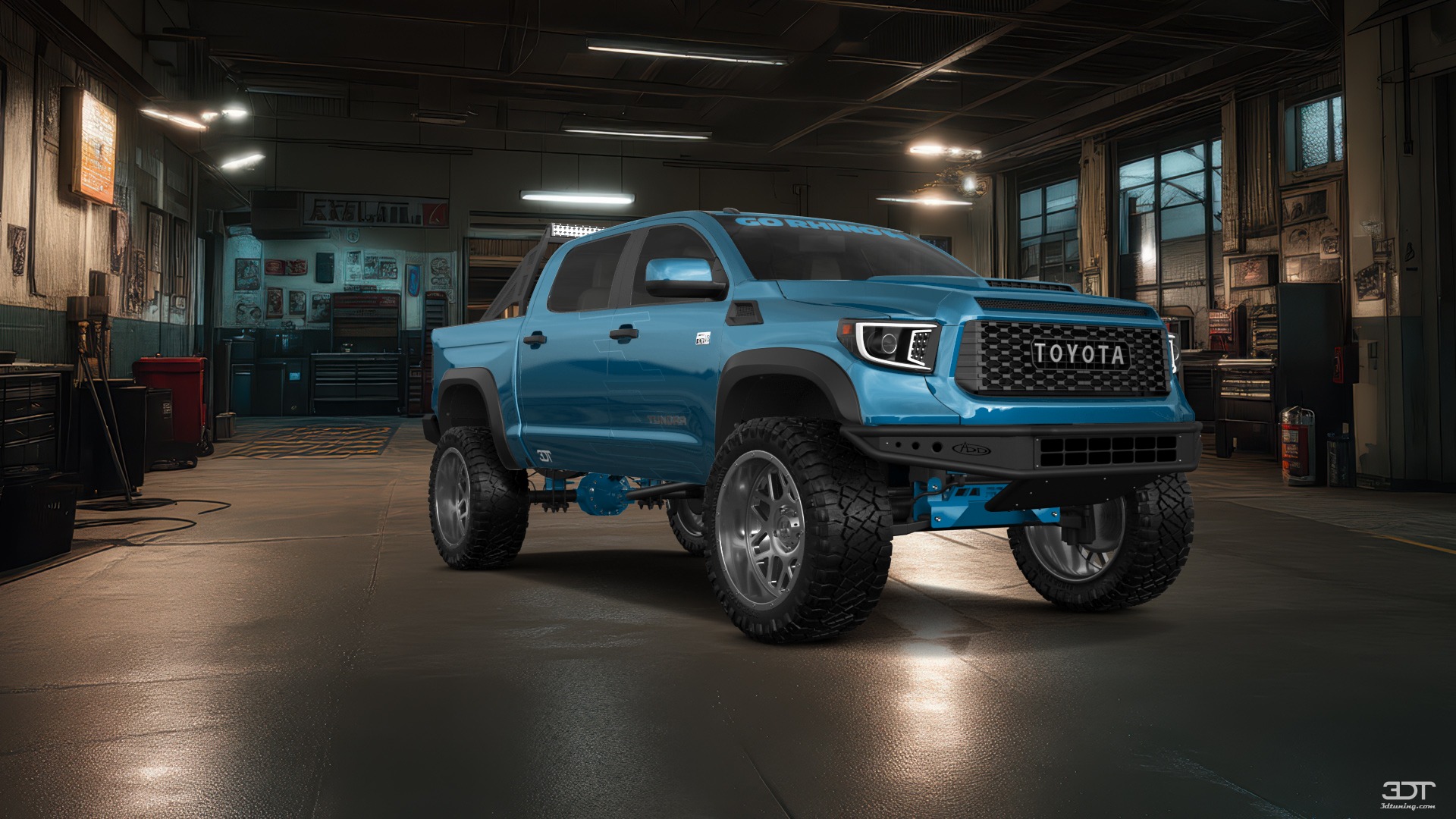 Toyota Tundra 4 Door pickup truck 2018 tuning