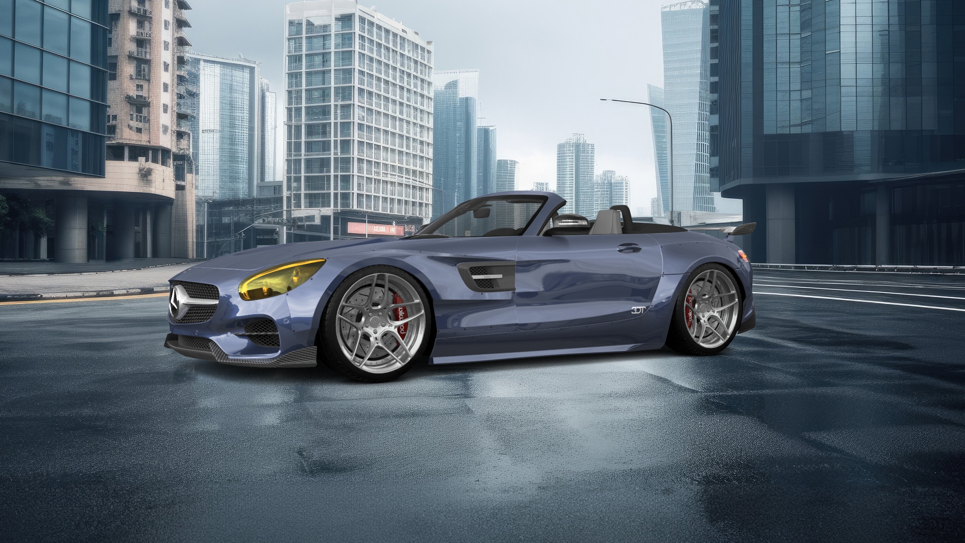 Mercedes AMG GT 2 Door Convertible 2016 tuning