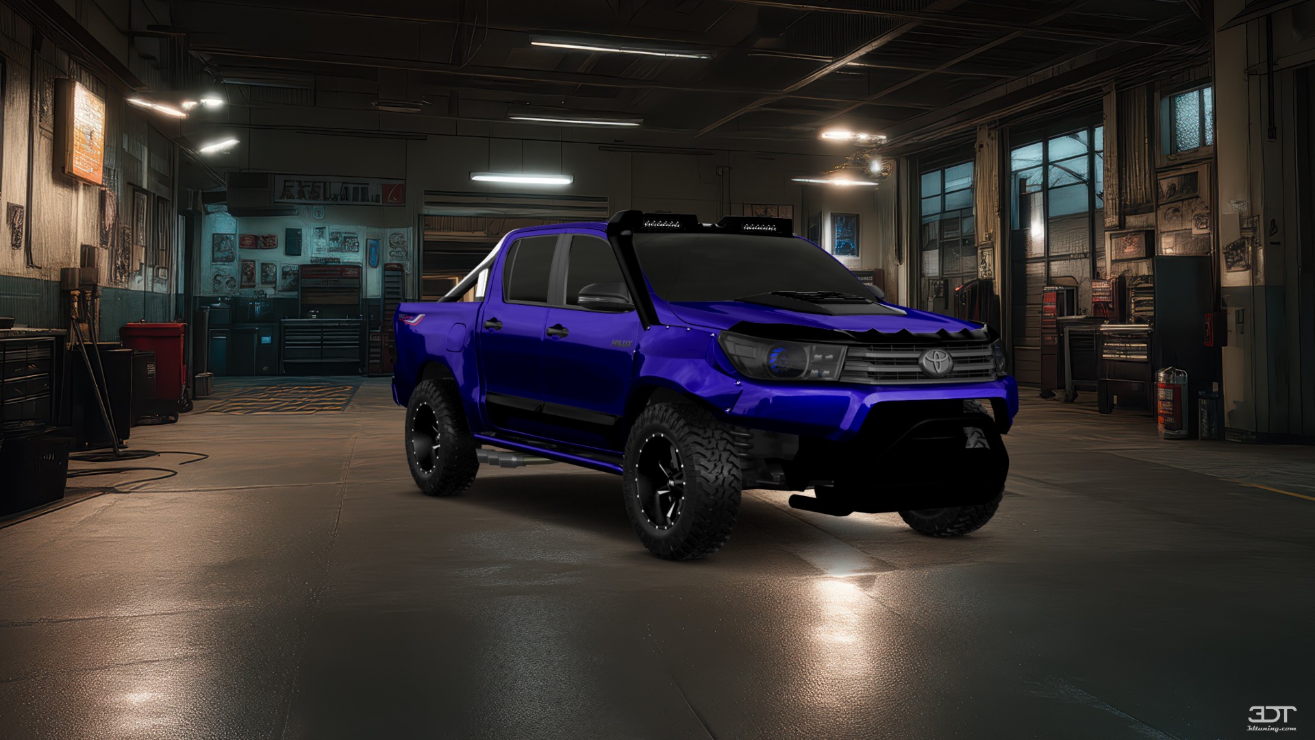 Toyota Hilux Double Cab 4 Door pickup truck 2015 tuning