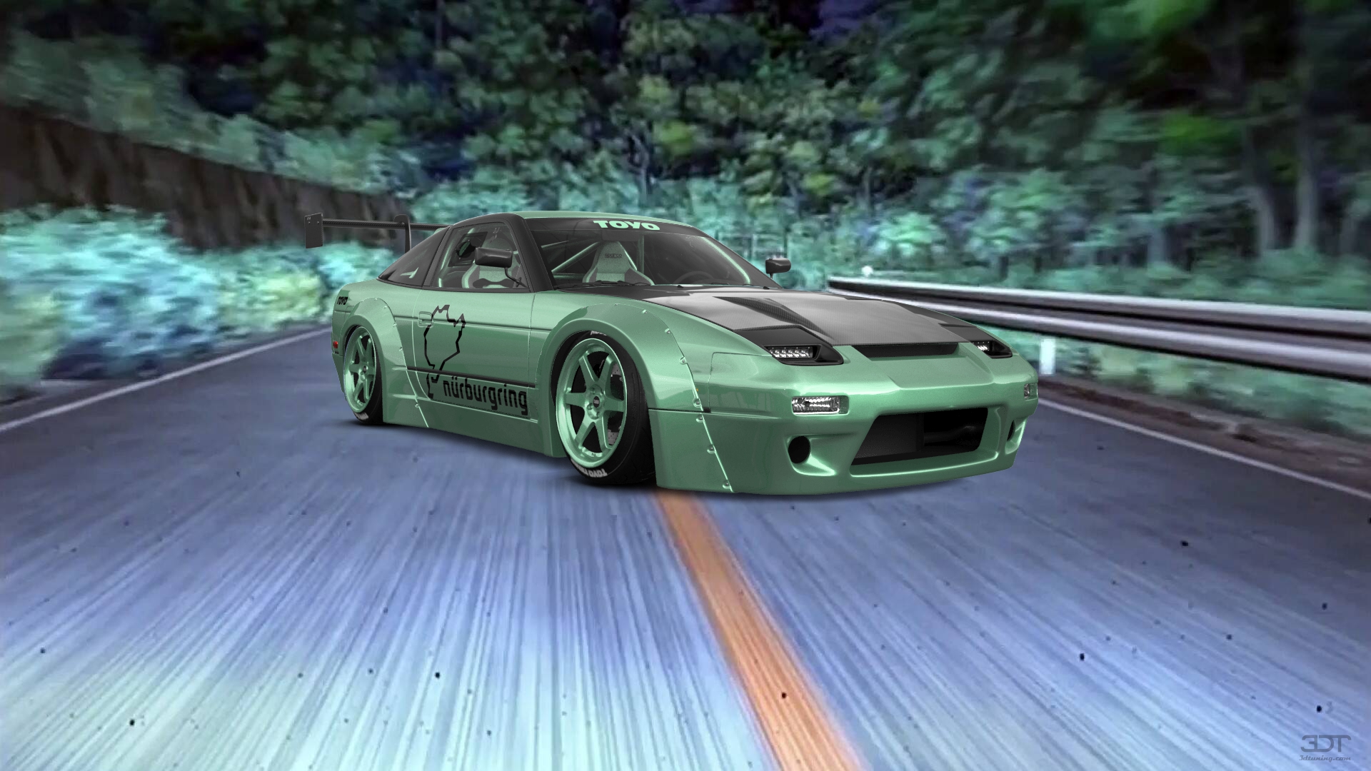 Nissan 240SX 3 Door Hatchback 1989 tuning