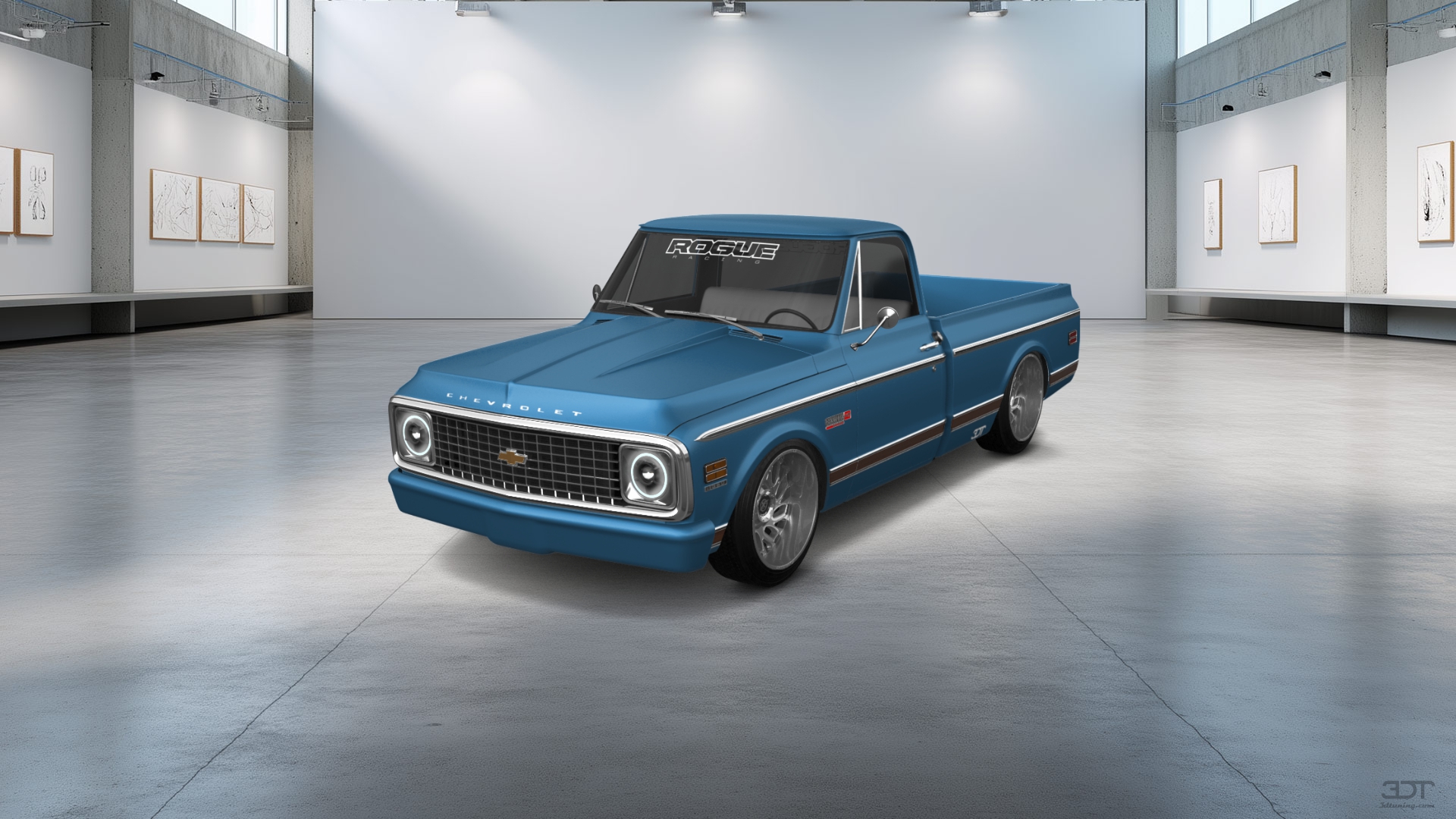Chevrolet C-10 Cheyenne 2 Door pickup truck 1972 tuning
