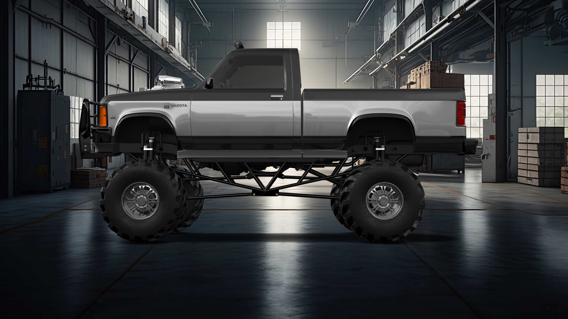 Dodge Dakota Regular Cab 2 Door pickup truck 1987 tuning