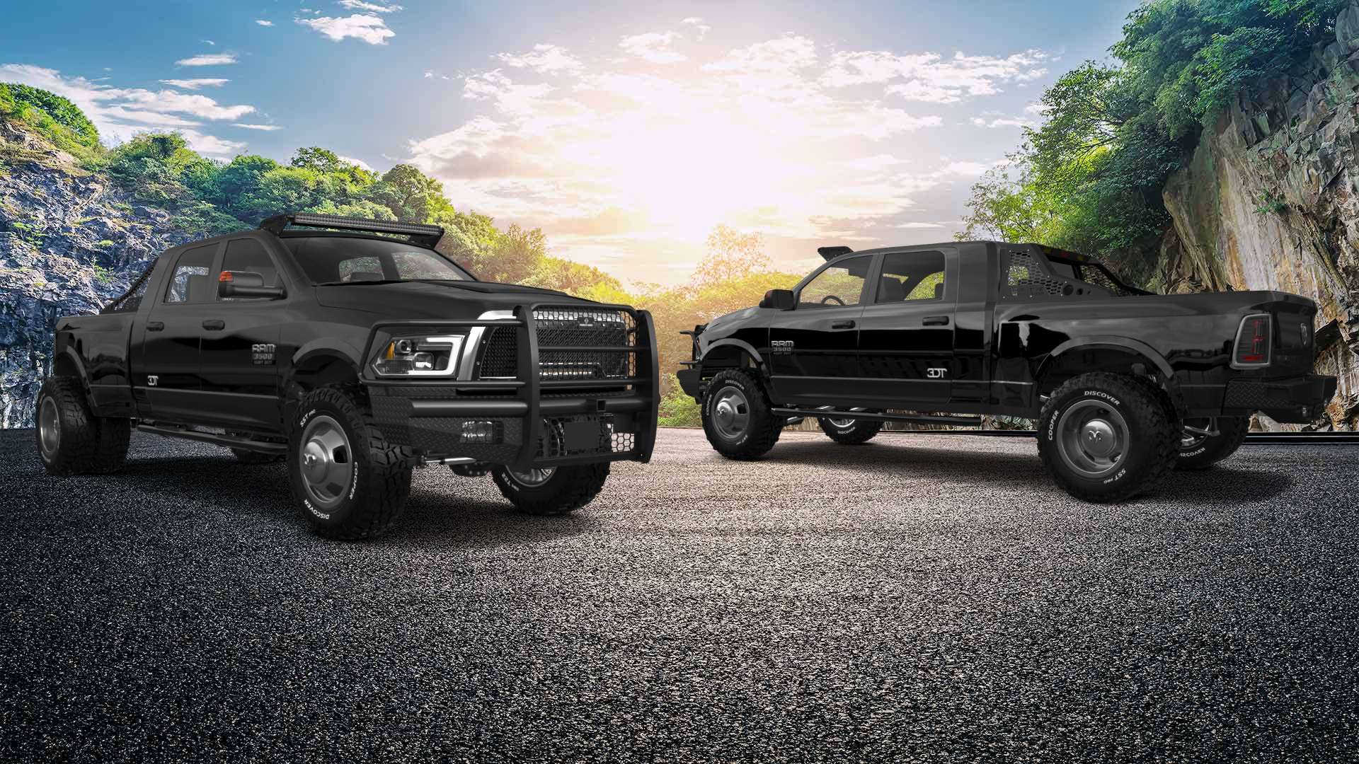 Dodge Ram 3500 4 Door Truck 2014