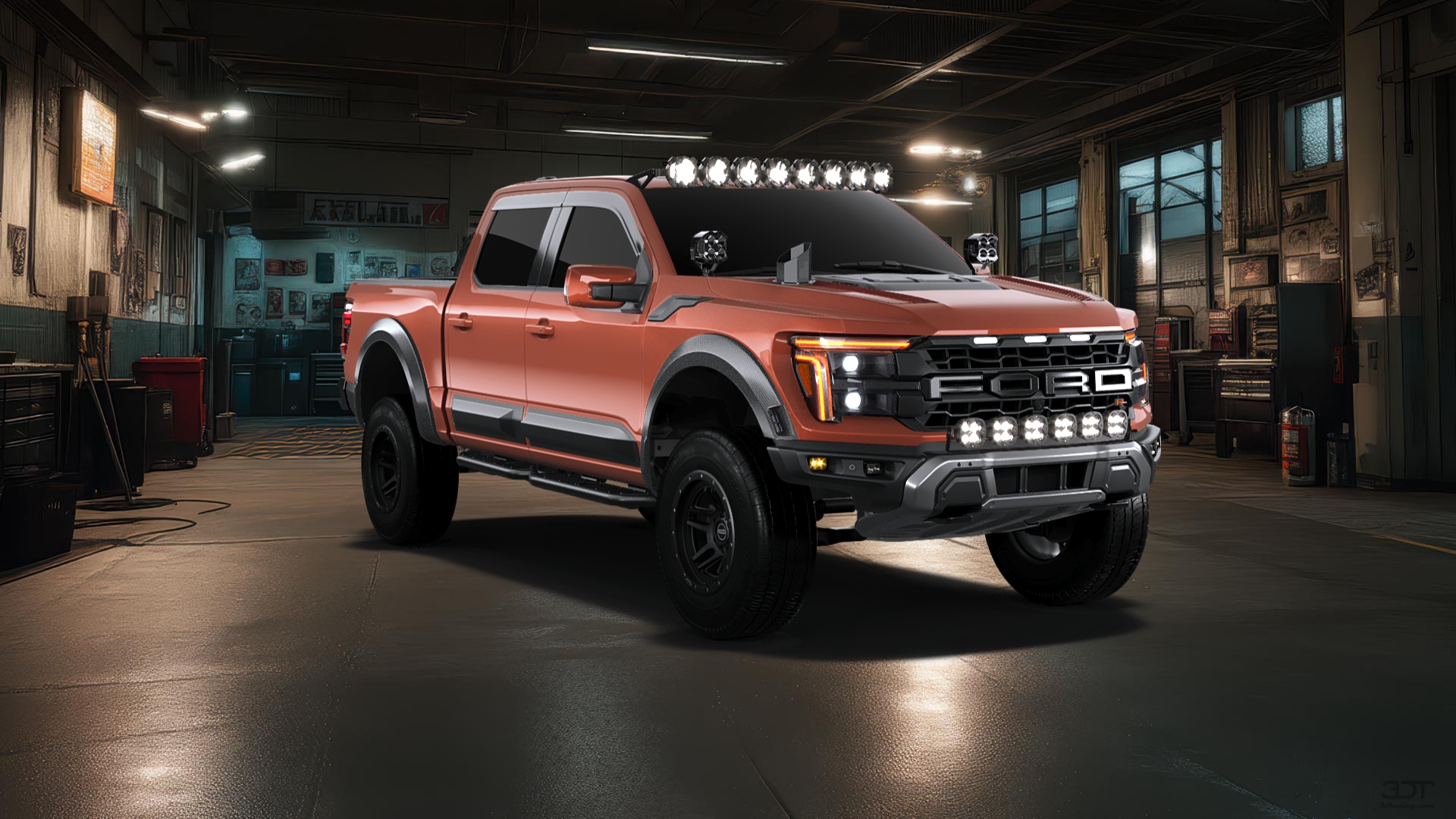 Ford F-150 Raptor 4 Door pickup truck 2024 tuning