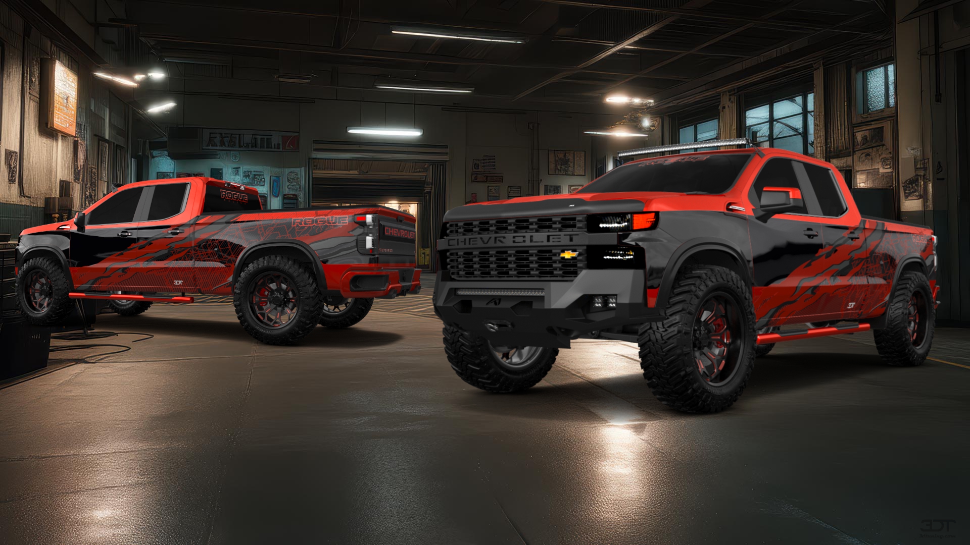 Chevrolet Silverado 1500 6.6 ft box 4 Door pickup truck 2021 tuning