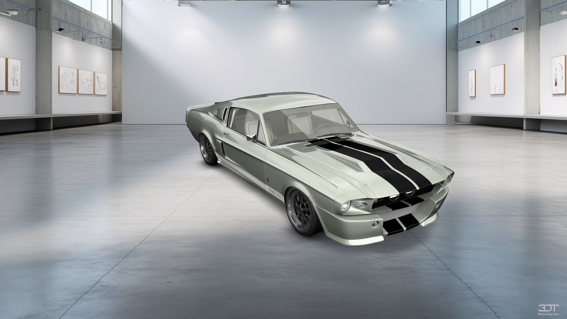 Mustang GT500 2 Door Coupe 1968 tuning