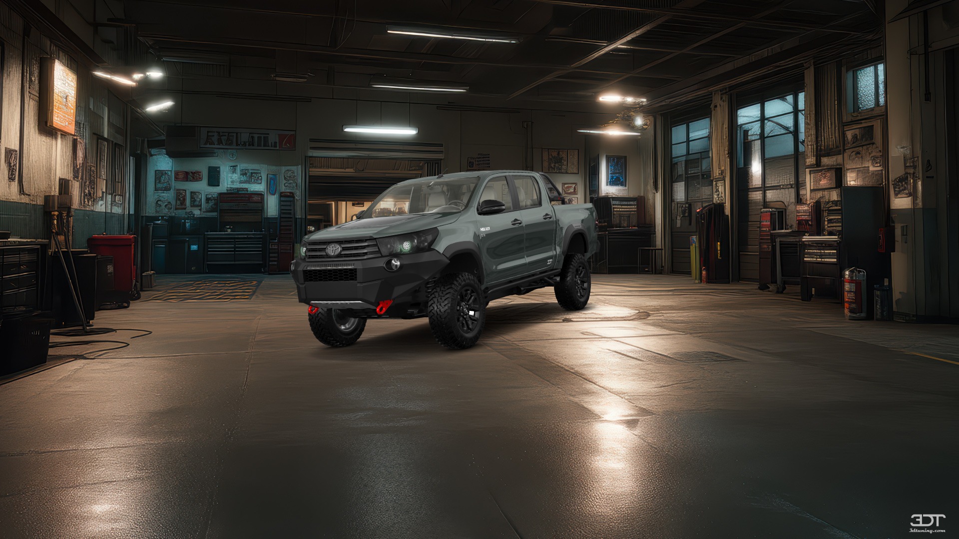 Toyota Hilux Double Cab 4 Door pickup truck 2015 tuning