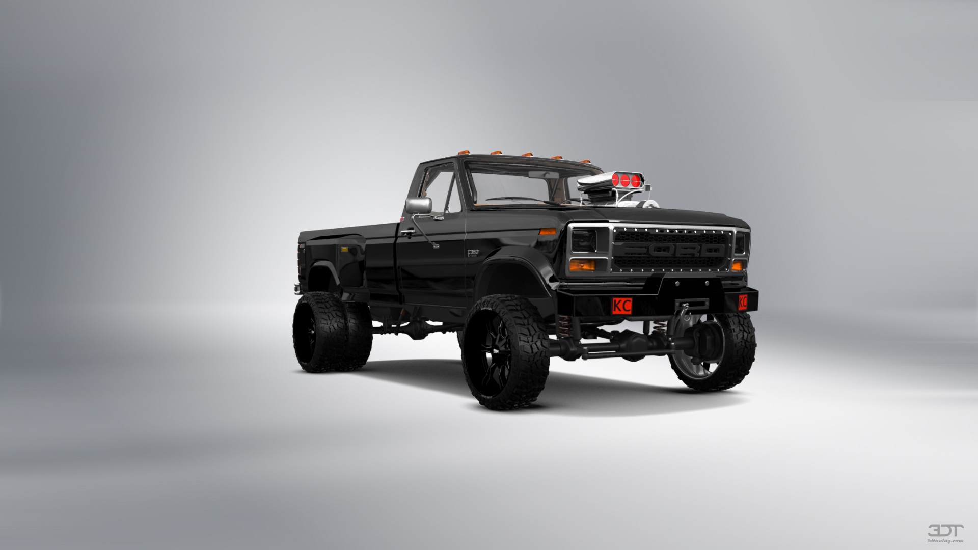 Ford F-350 Dually Regular Cab 2 Door pickup truck 1980 tuning