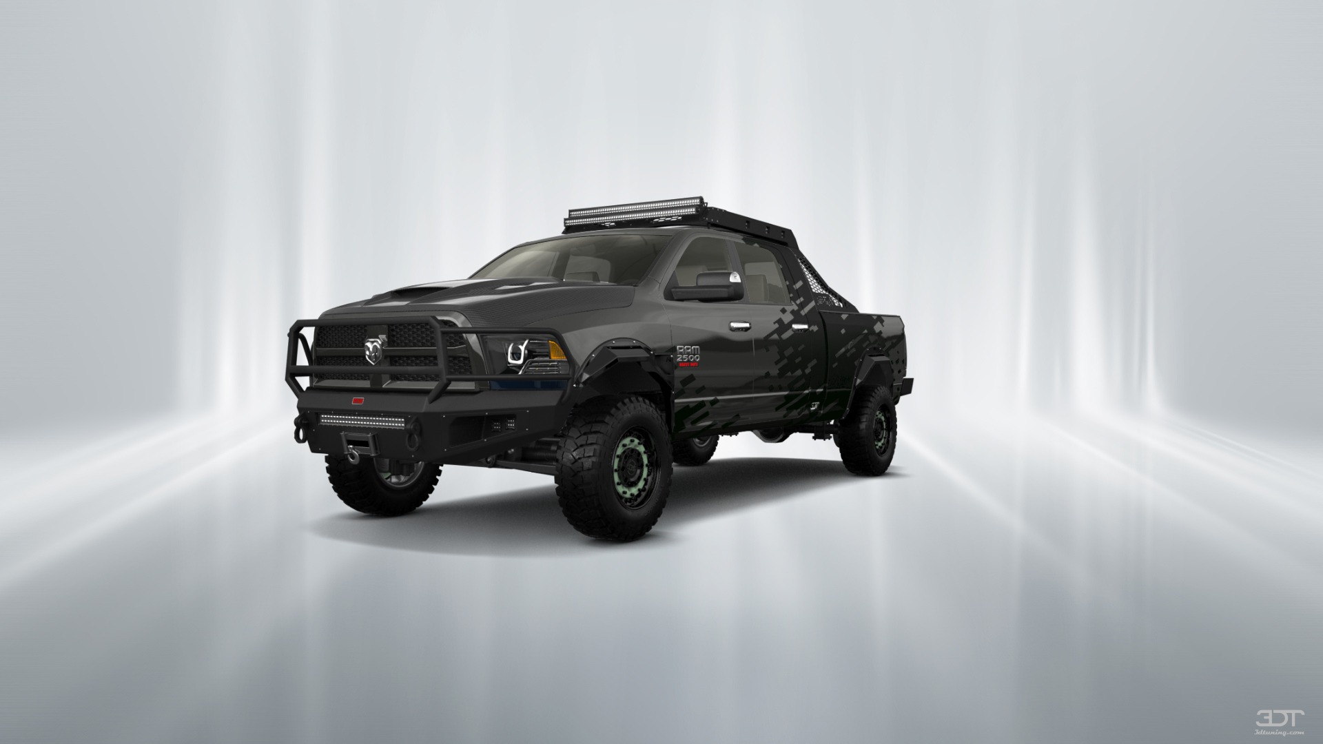 Dodge Ram 2500 Mega Cab 6.4 ft box 4 Door pickup truck 2010