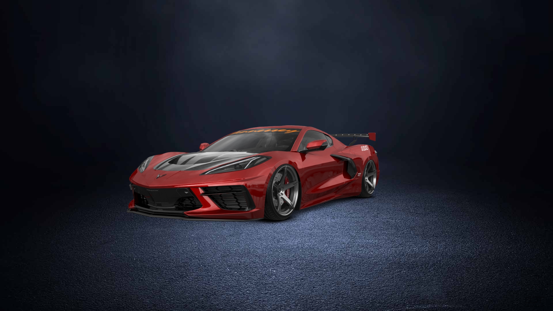 Chevrolet Corvette 2 door targa top 2020 tuning