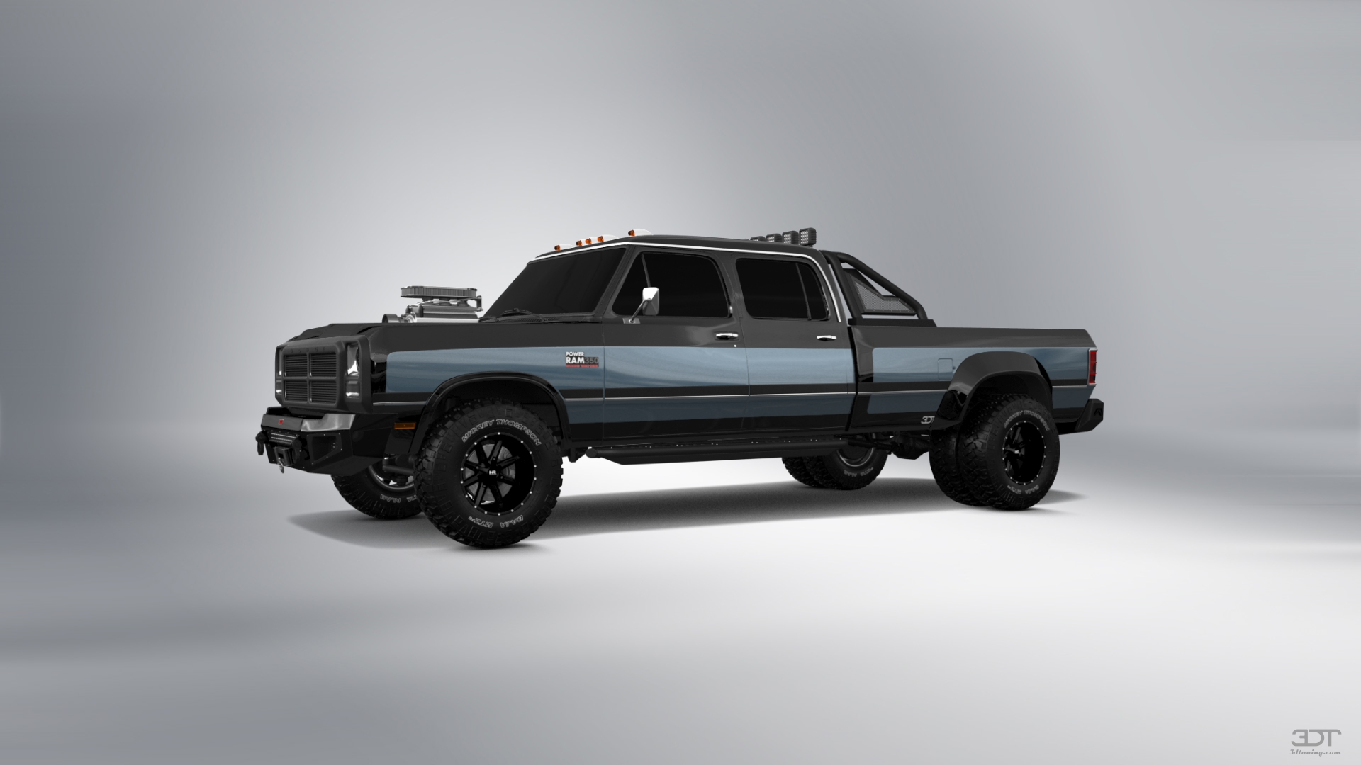 Dodge Ram 350 4 Door pickup truck 1991 tuning