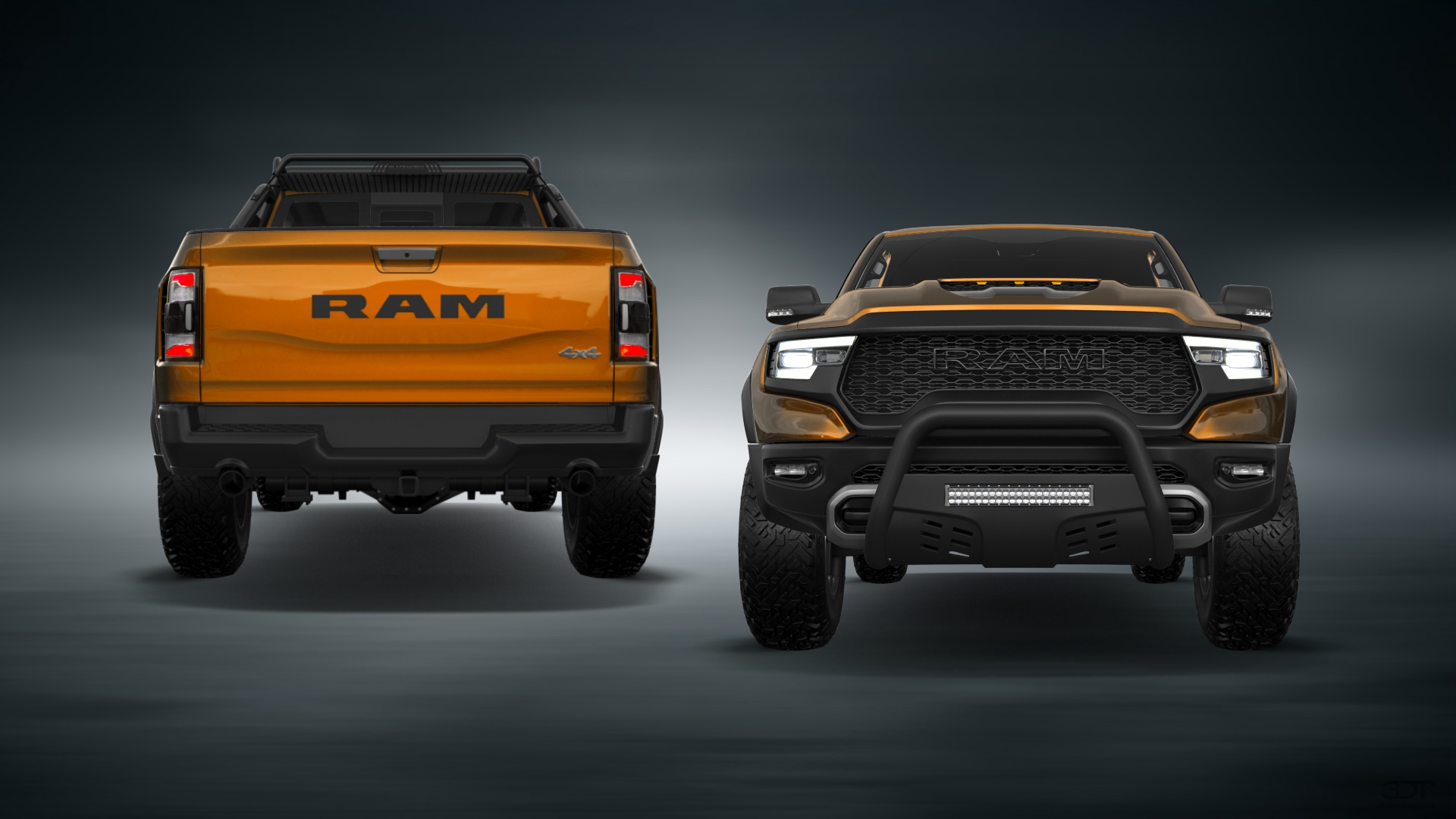 Dodge Ram 1500 TRX 4 Door pickup truck 2021