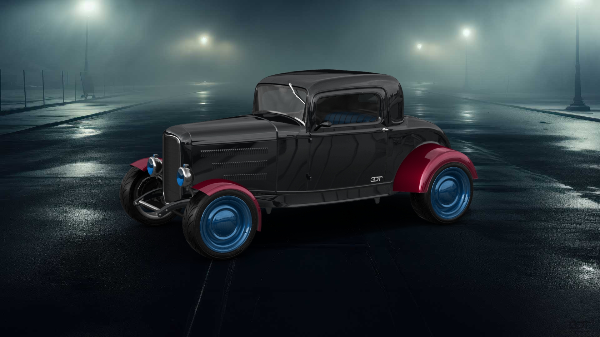 Ford Model B Deluxe 2 Door Coupe 1932