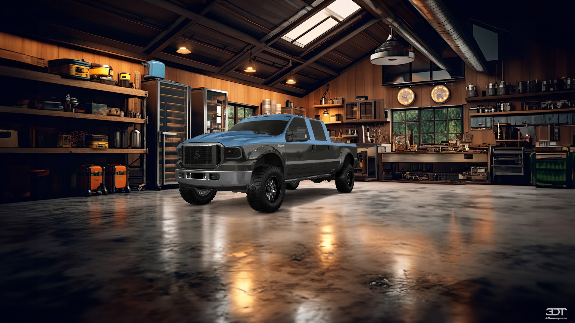 Ford F-250 Crew Cab 4 Door pickup truck 1999 tuning