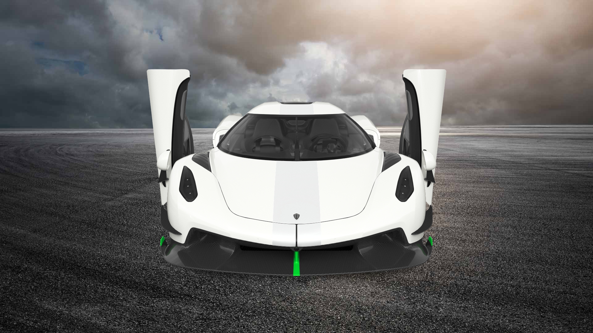 Koenigsegg Jesko 2 door targa top 2020