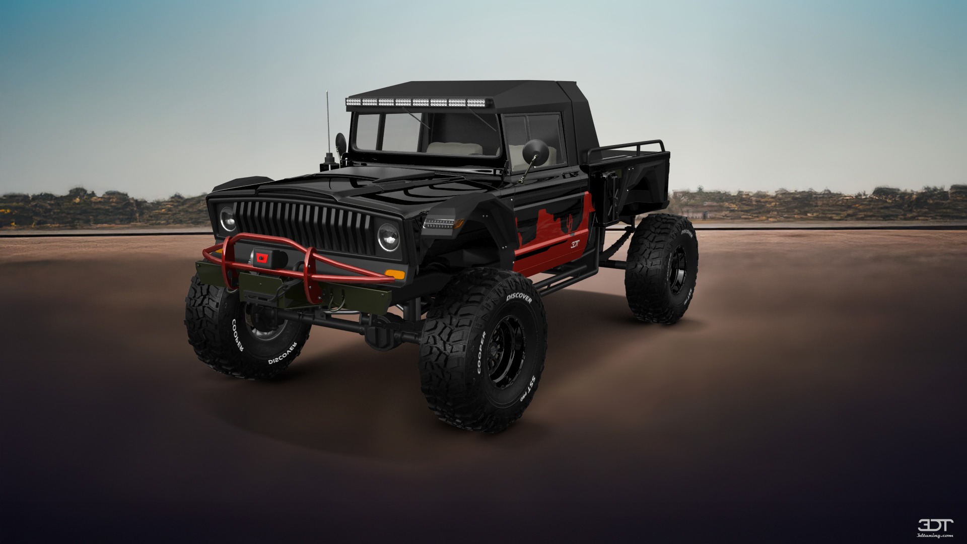 Jeep Kaiser M715 2 Door pickup truck 1968 tuning