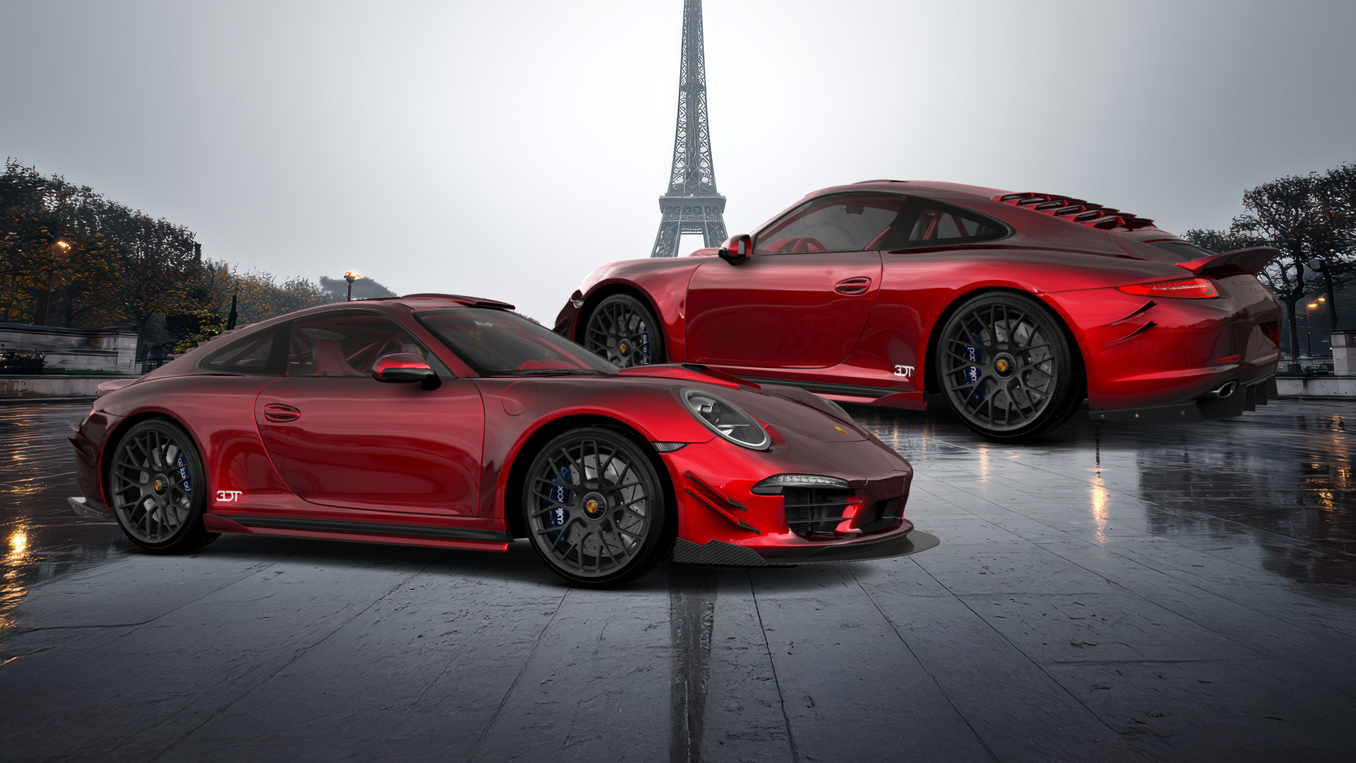 Porsche 911 Carrera 2 Door Coupe 2011 tuning