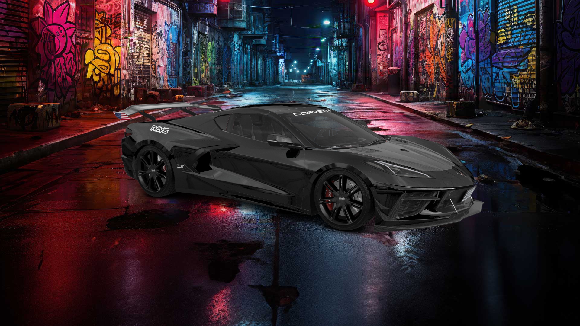 Chevrolet Corvette 2 door targa top 2020 tuning