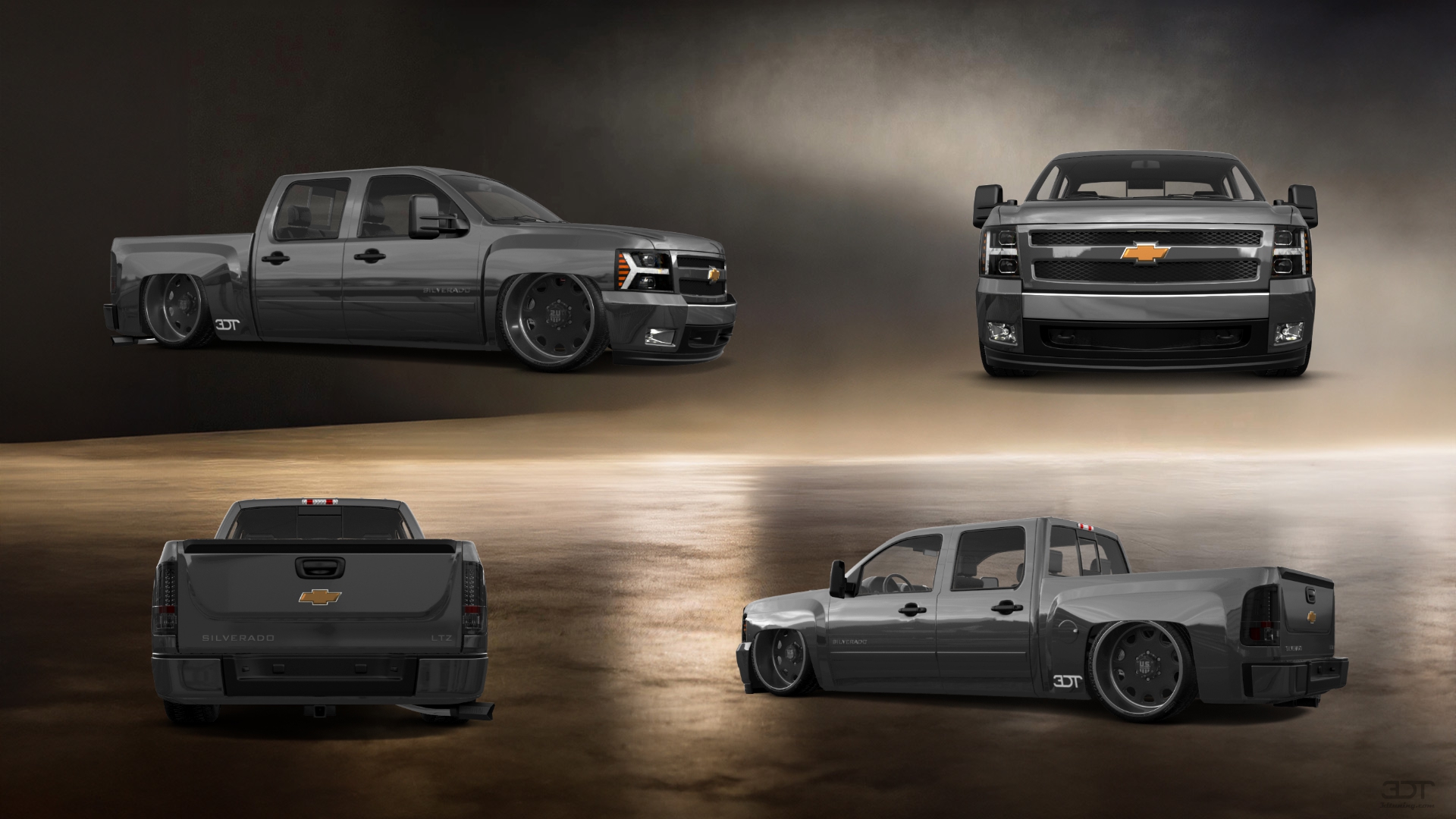 Chevrolet Silverado 1500 Crew Cab 4 Door pickup truck 2007 tuning
