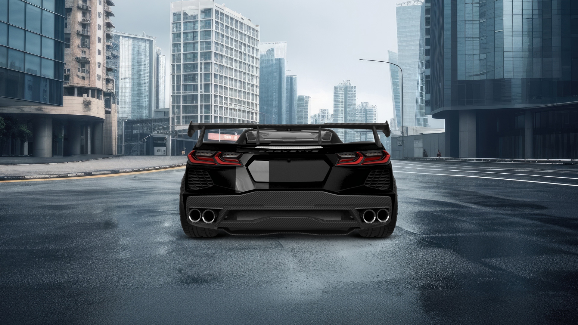 Chevrolet Corvette 2 door targa top 2020 Images