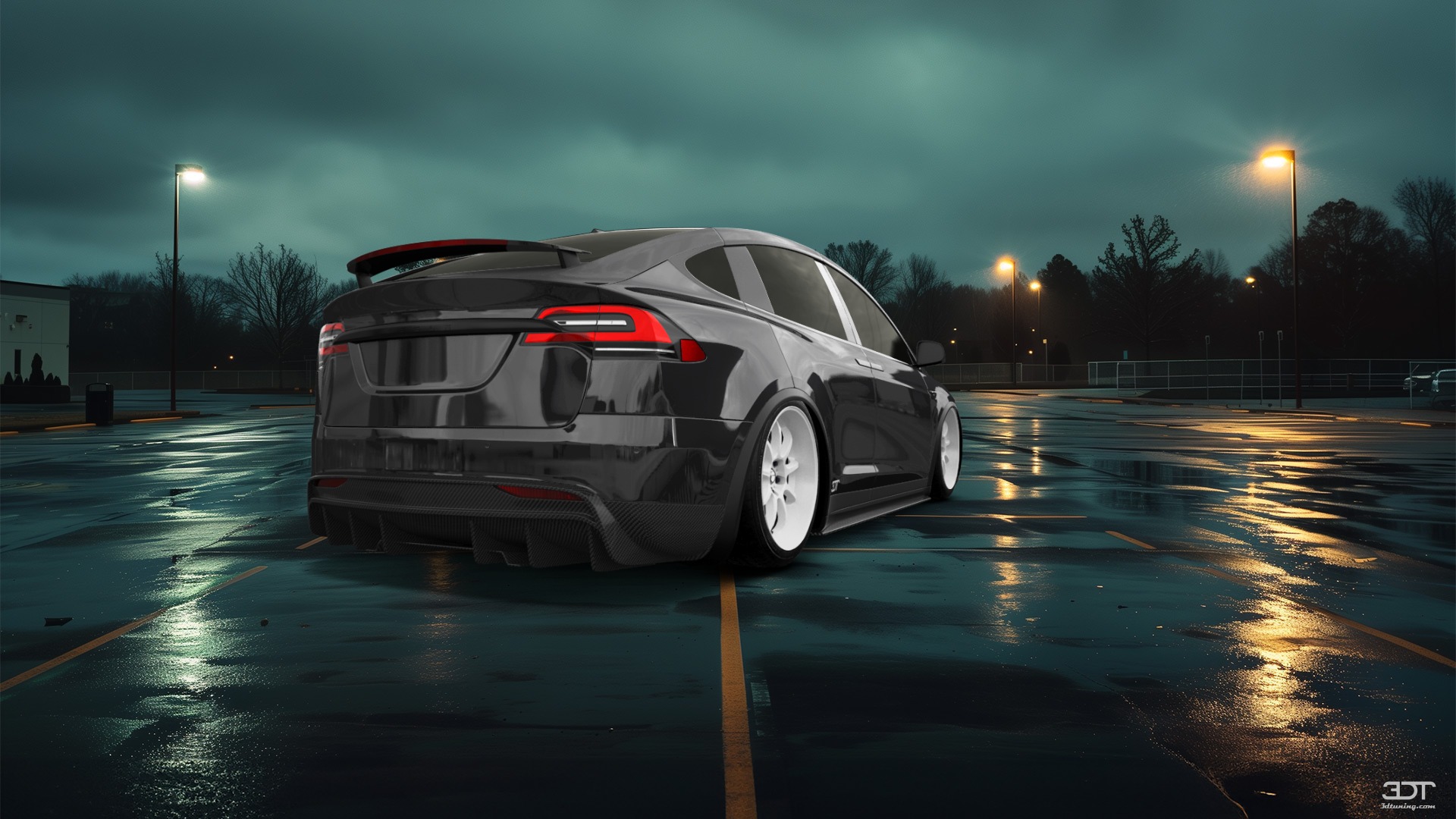 Tesla Model X 5 Door SUV 2024 tuning