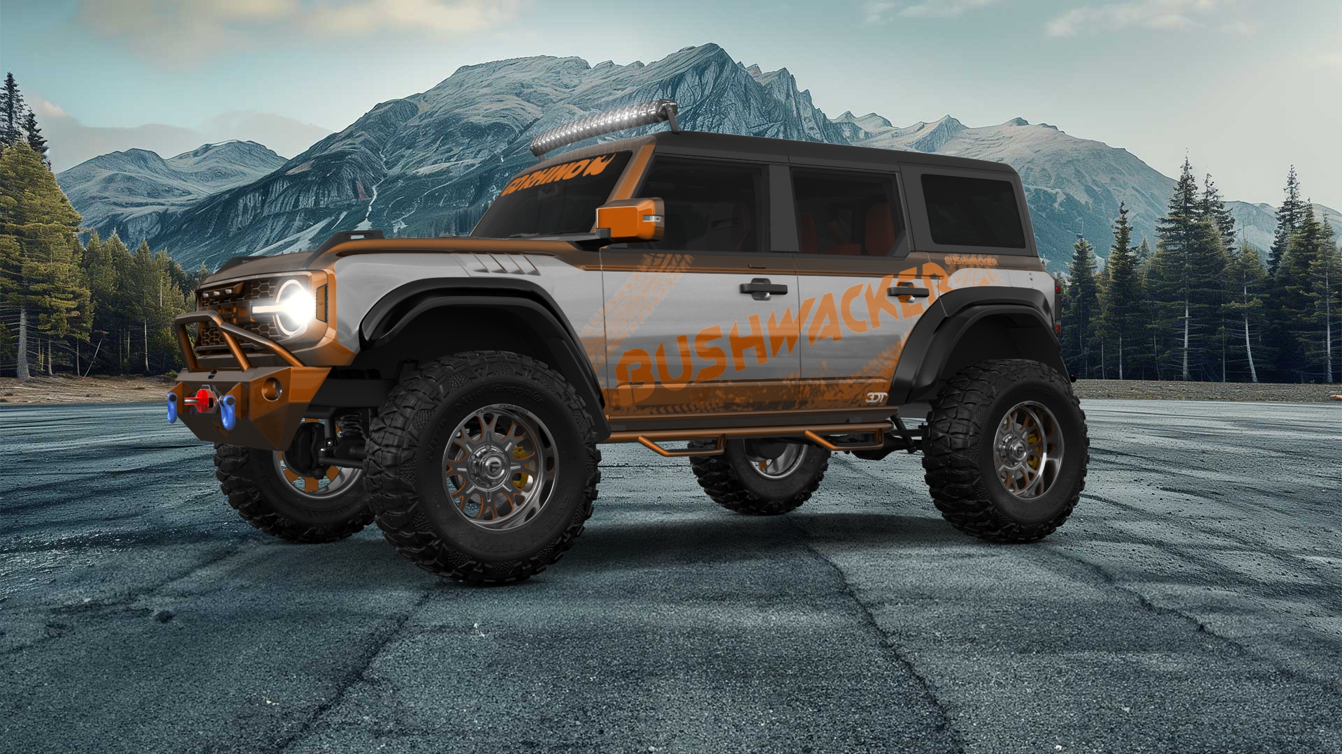 Ford Bronco Raptor 4 Door pickup truck 2022