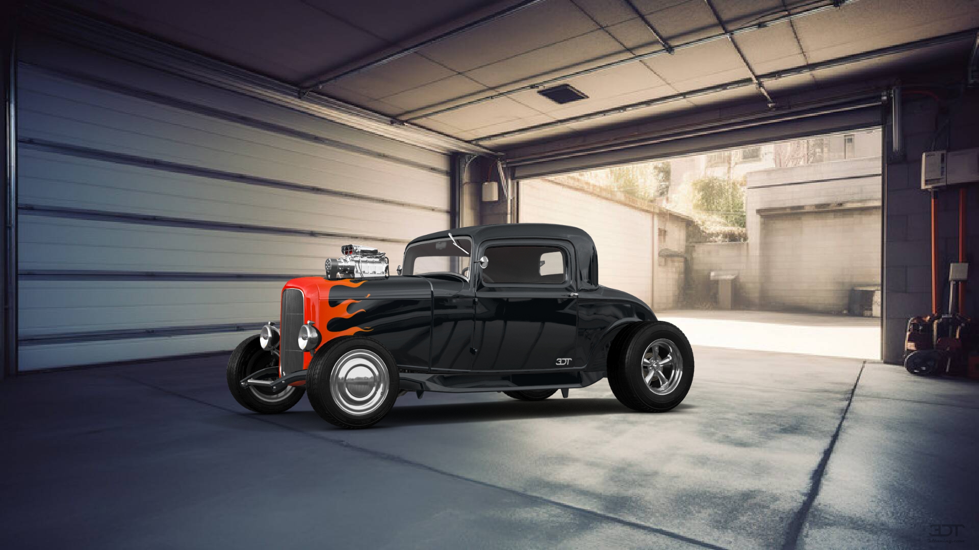 Ford Model B Deluxe 2 Door Coupe 1932 tuning